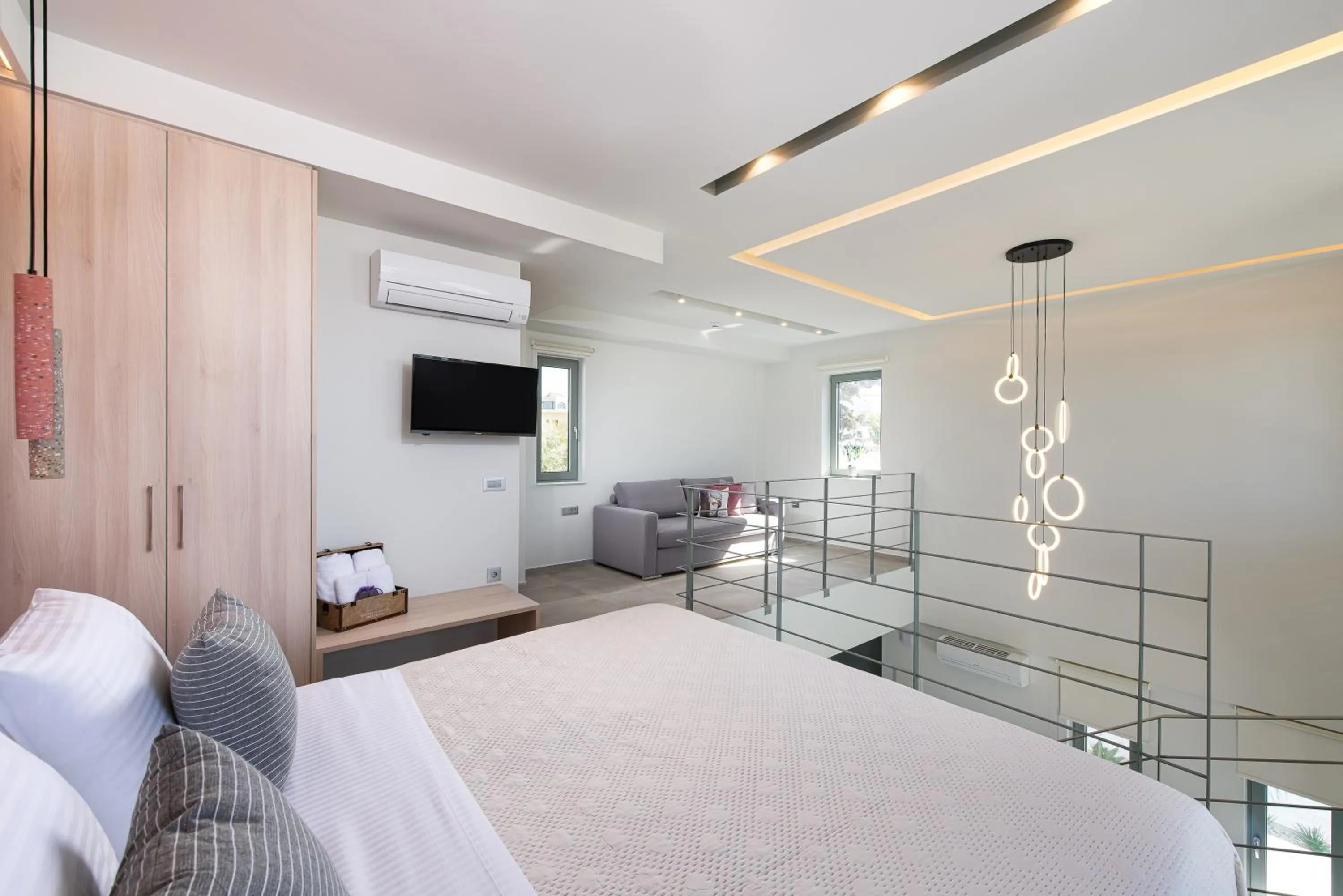 Bed in Heliades Residence