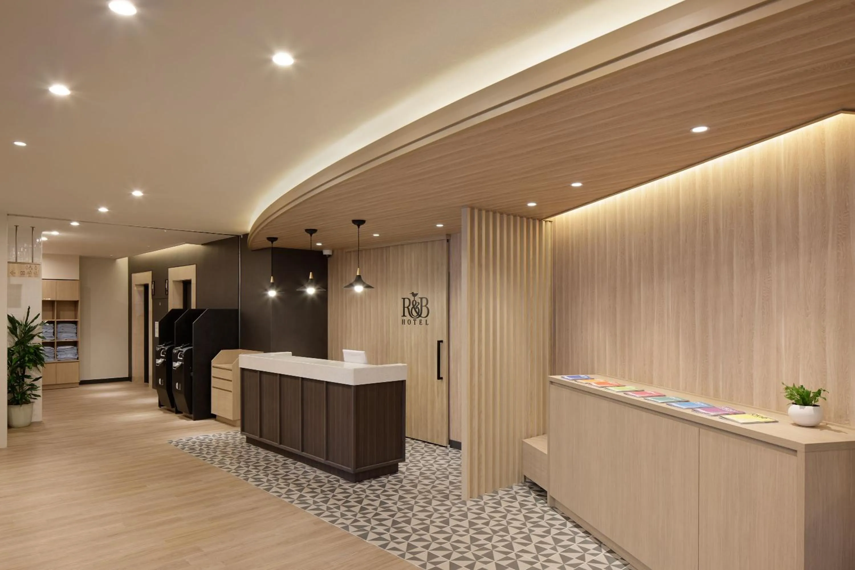 Lobby or reception in WASHINGTON R&B Hotel Ueno Hirokoji