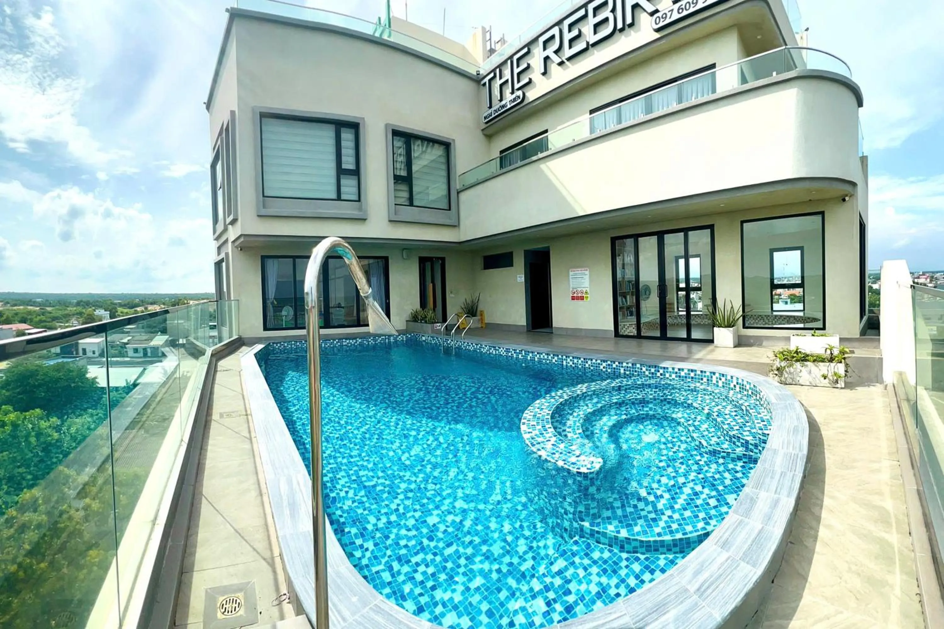 Swimming pool in The Rebirth Apartment Binh Chau Ho Tram