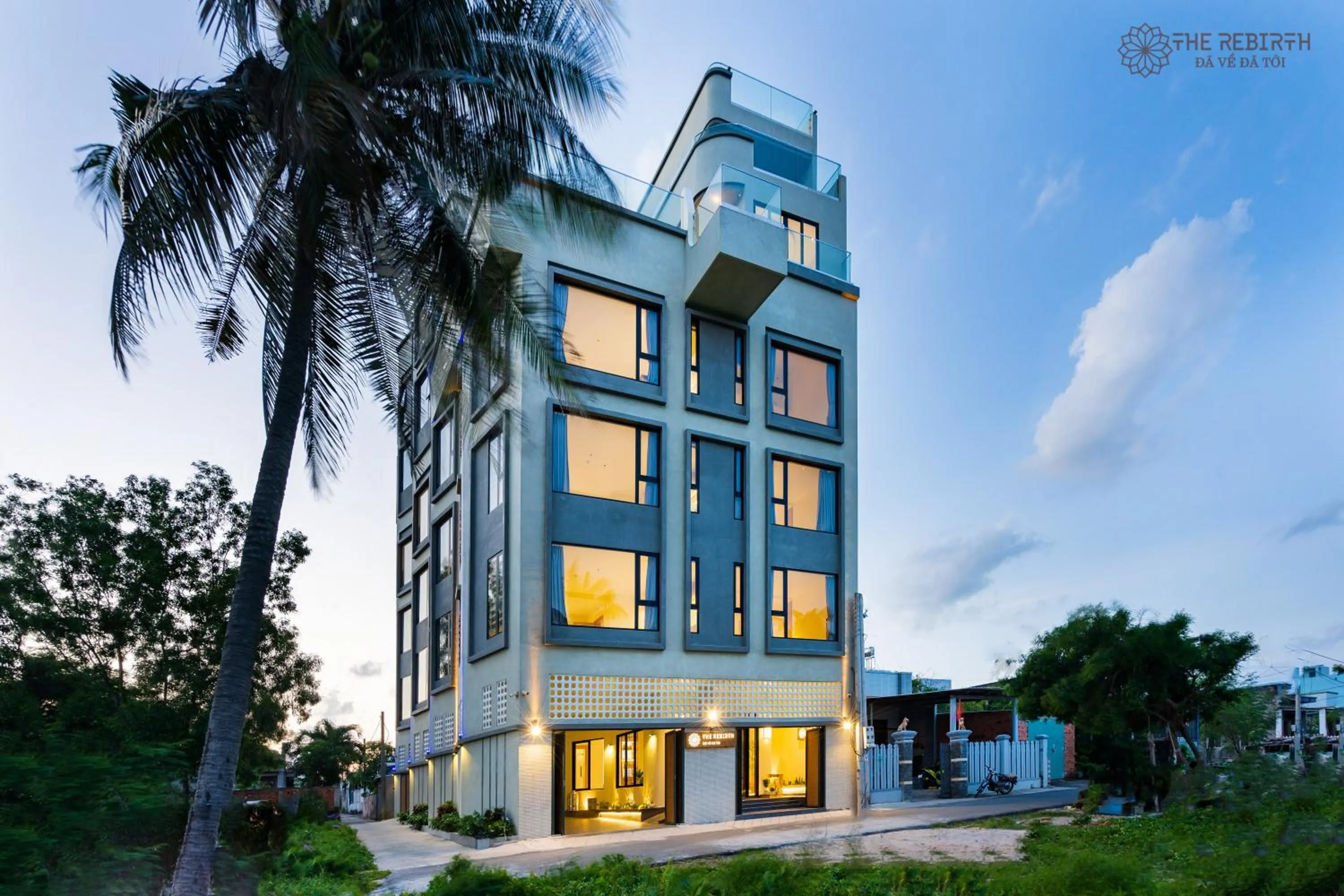 Property building in The Rebirth Apartment Binh Chau Ho Tram