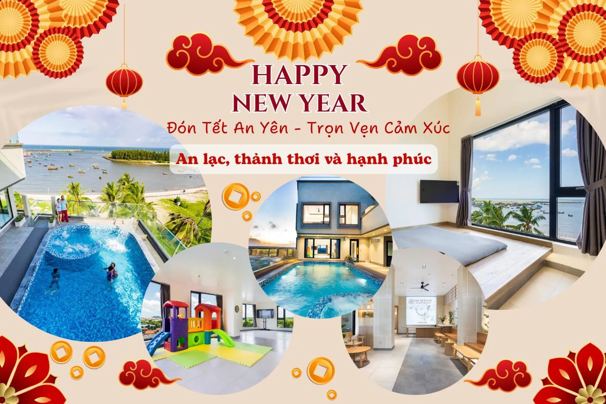 Natural landscape in The Rebirth Apartment Binh Chau Ho Tram