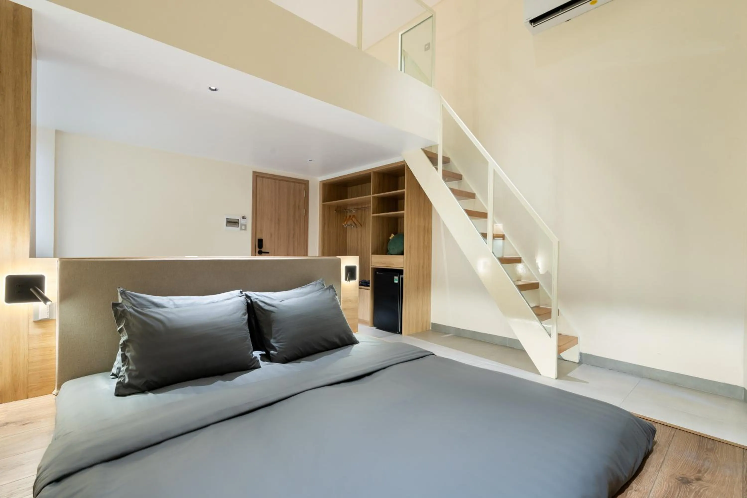 Bed in The Rebirth Apartment Binh Chau Ho Tram