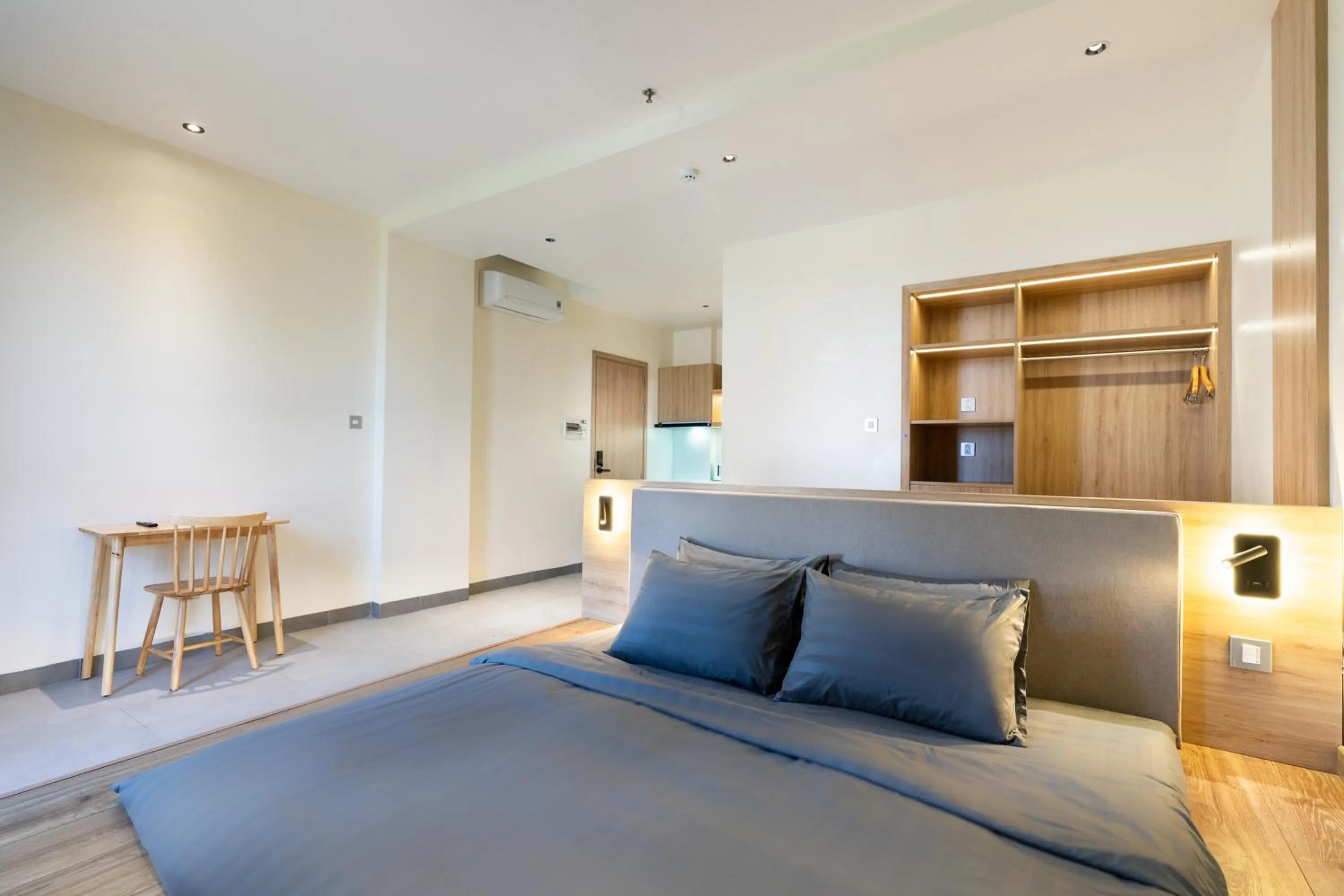 Bed in The Rebirth Apartment Binh Chau Ho Tram