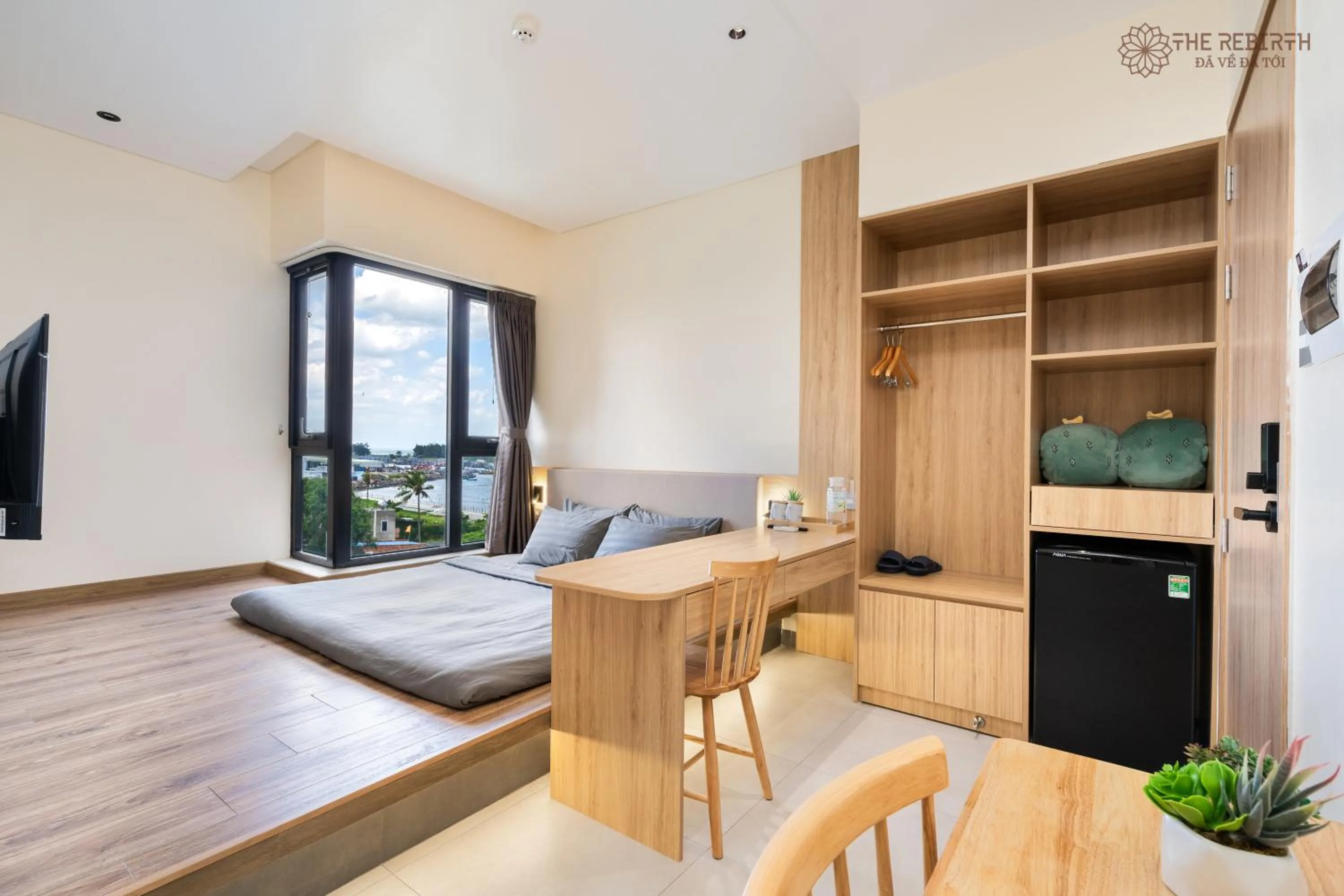 Studio Apartment with Harbor View in The Rebirth Apartment Binh Chau Ho Tram
