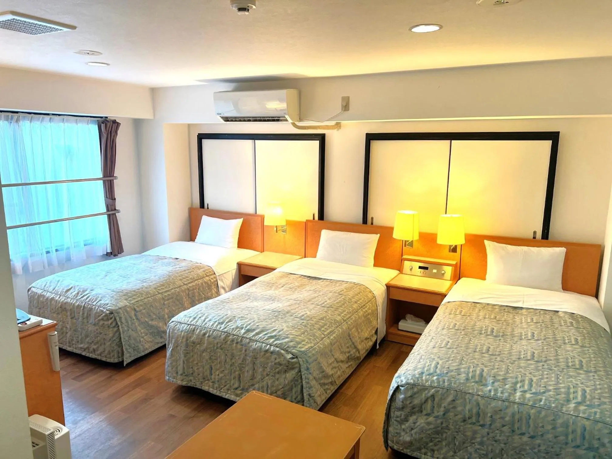 Bed in Business Inn Sennichimae Hotel