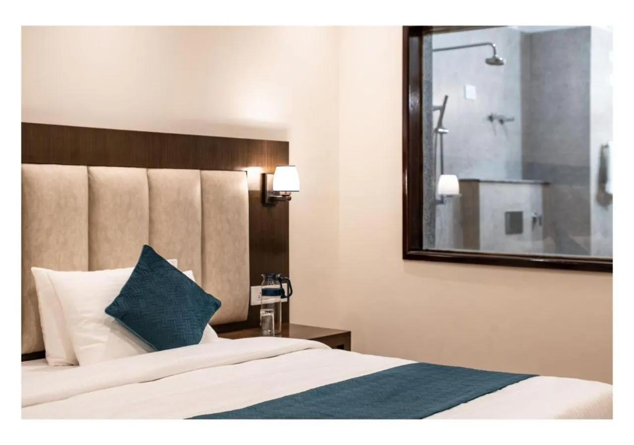 Bedroom in Hotel Kharu Vilaasa