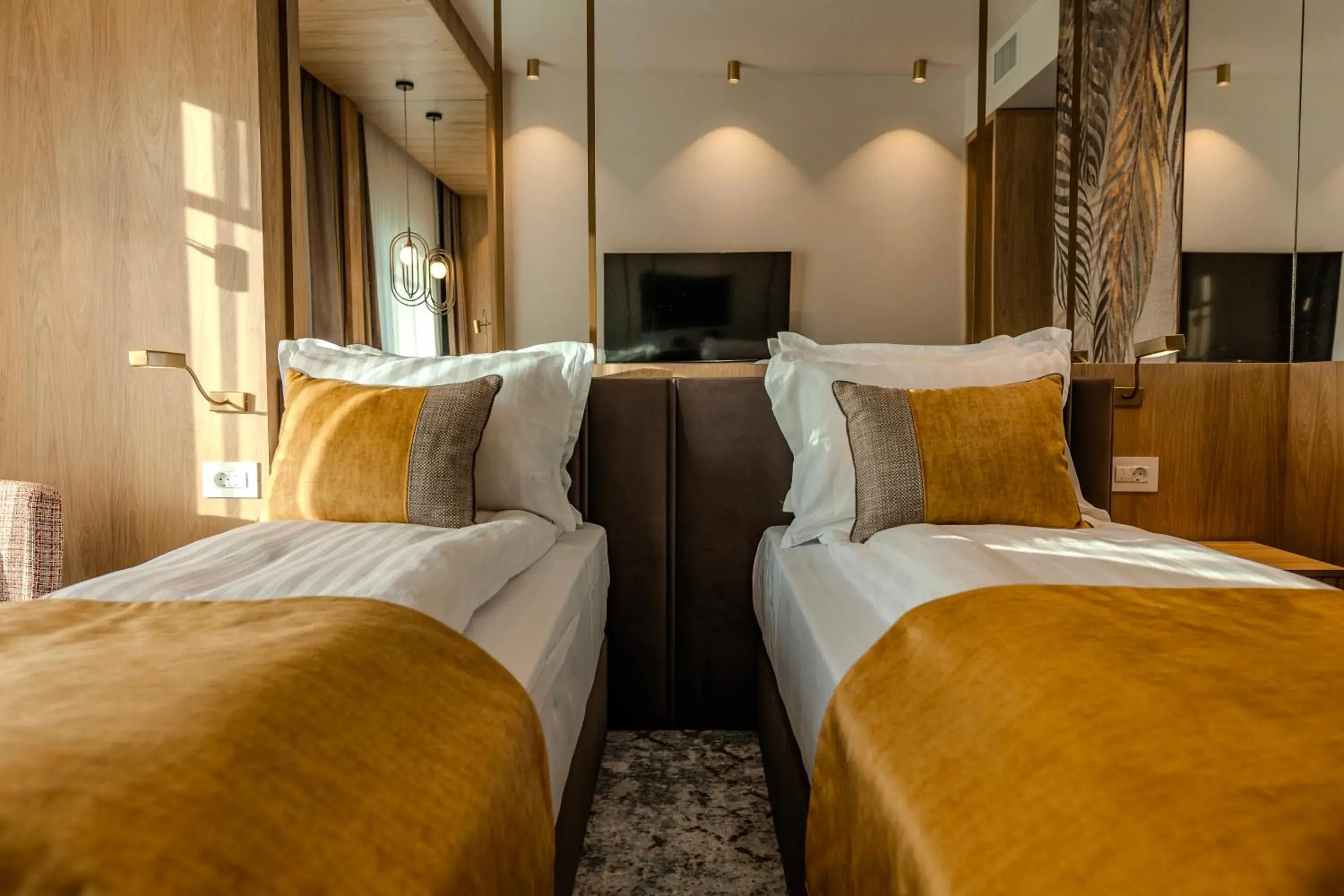 Twin Room - single occupancy in Hotel Branco Timisoara Twin Room - single occupancy in Hotel Branco Timisoara