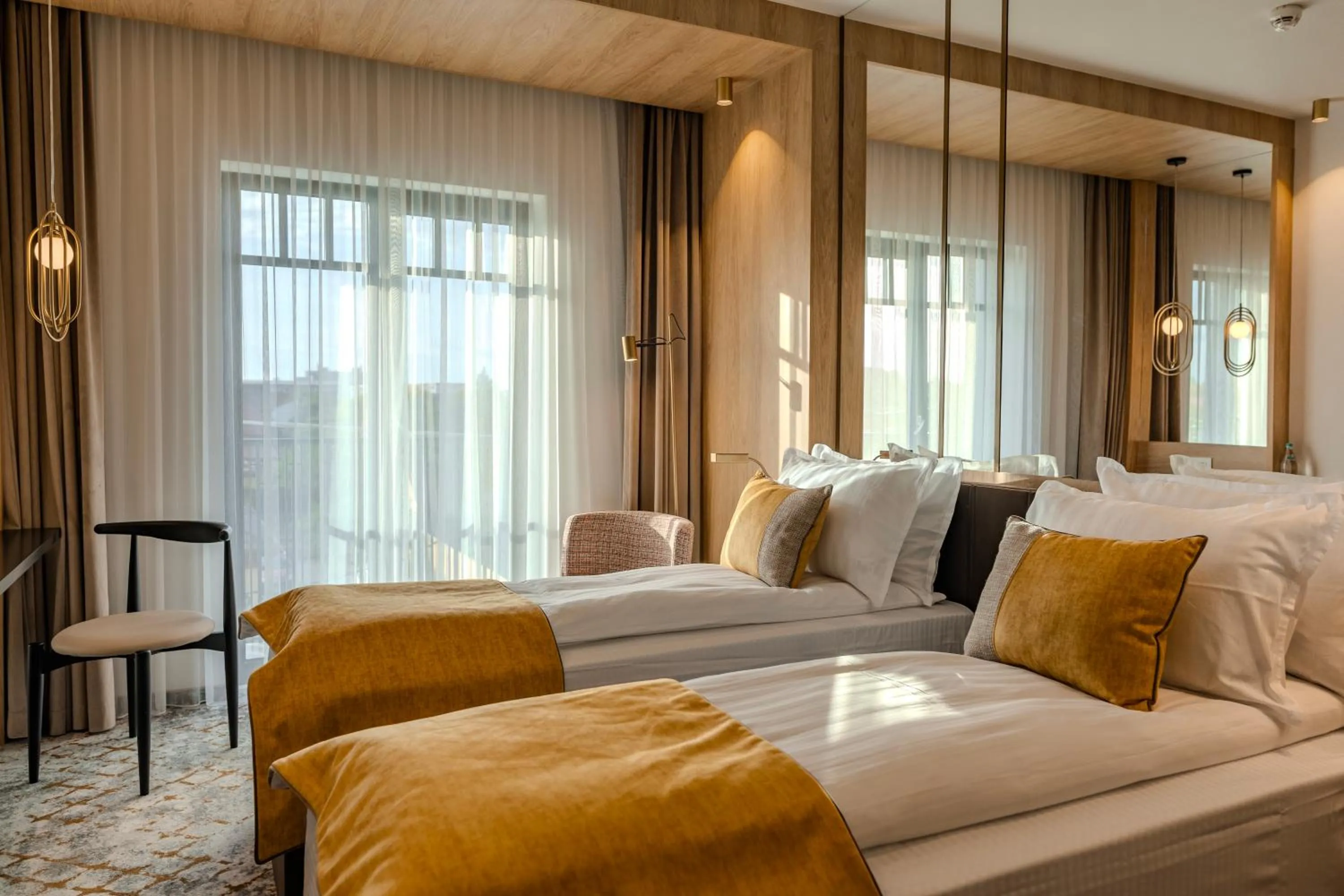 Bed in Hotel Branco Timisoara