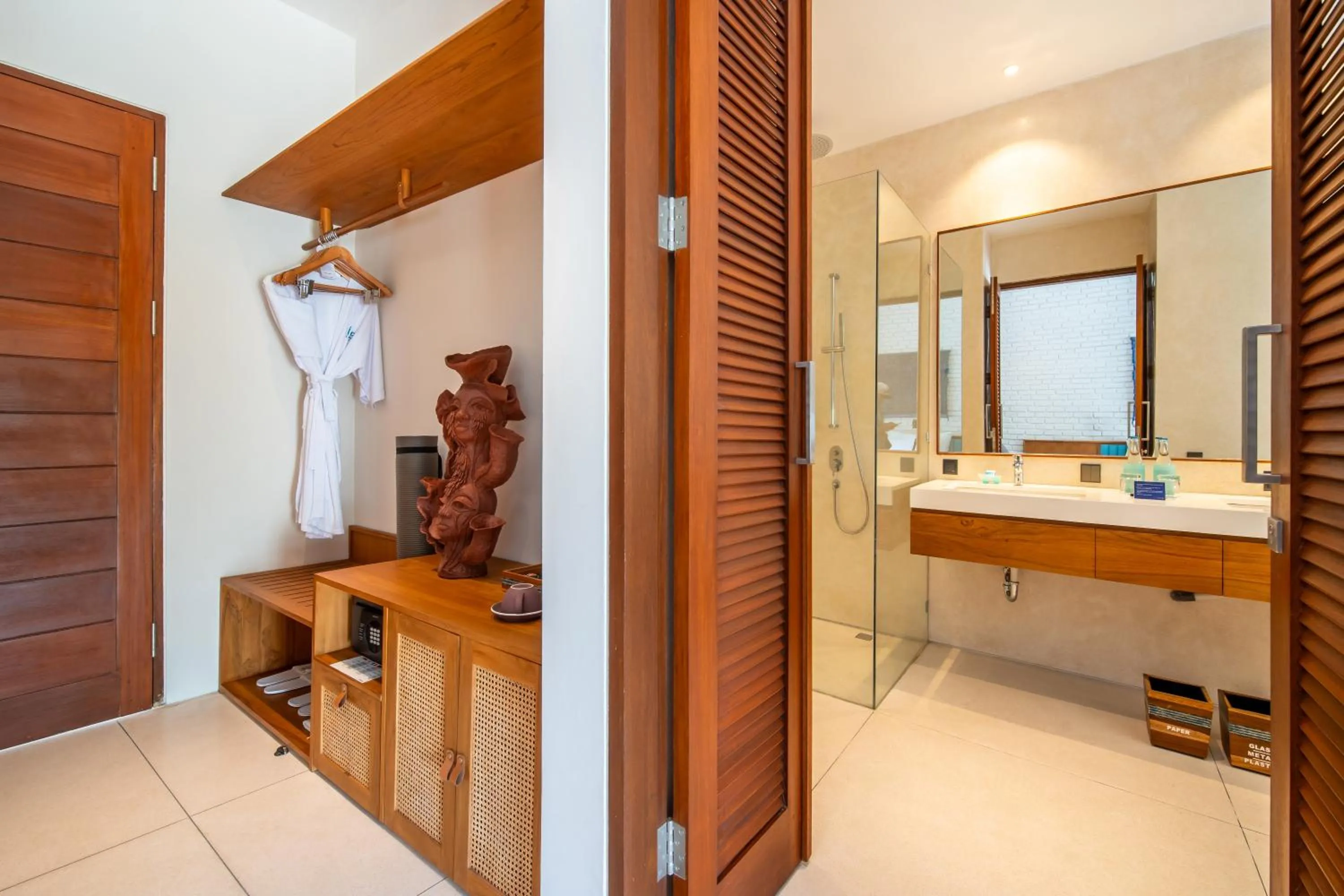 Bathroom in IZE Canggu by LifestyleRetreats