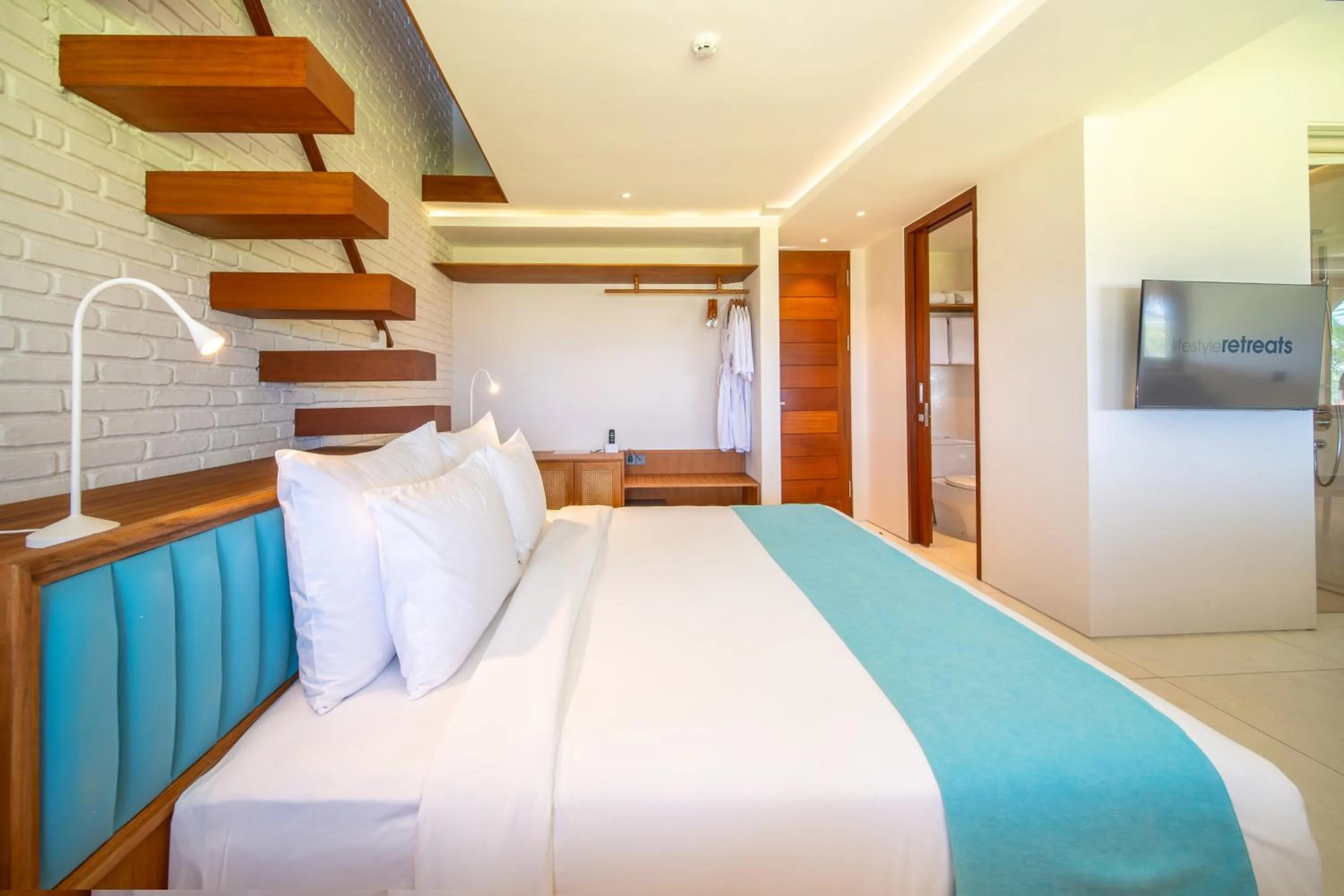 Bed in IZE Canggu by LifestyleRetreats