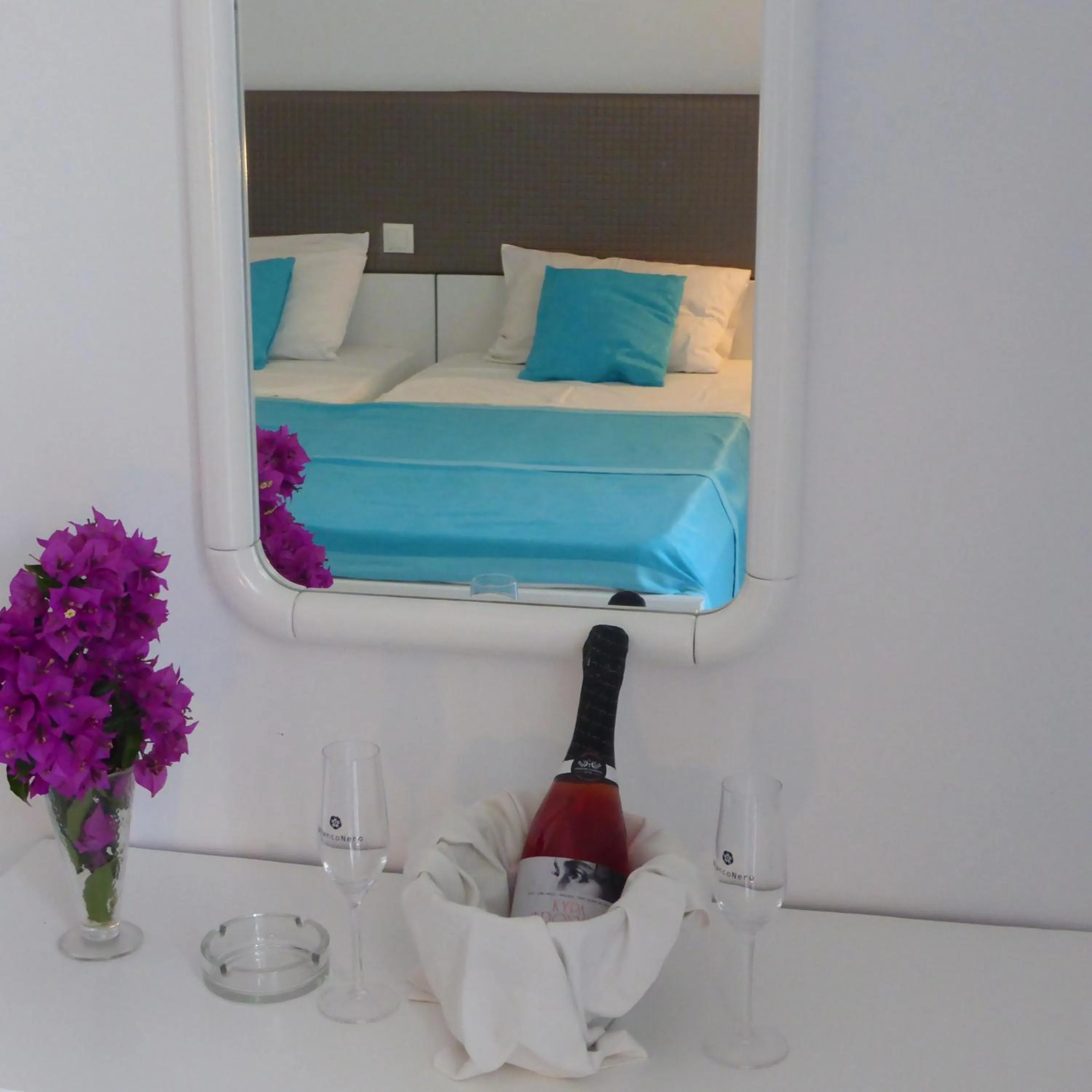 Bedroom in Blue Nest Hotel