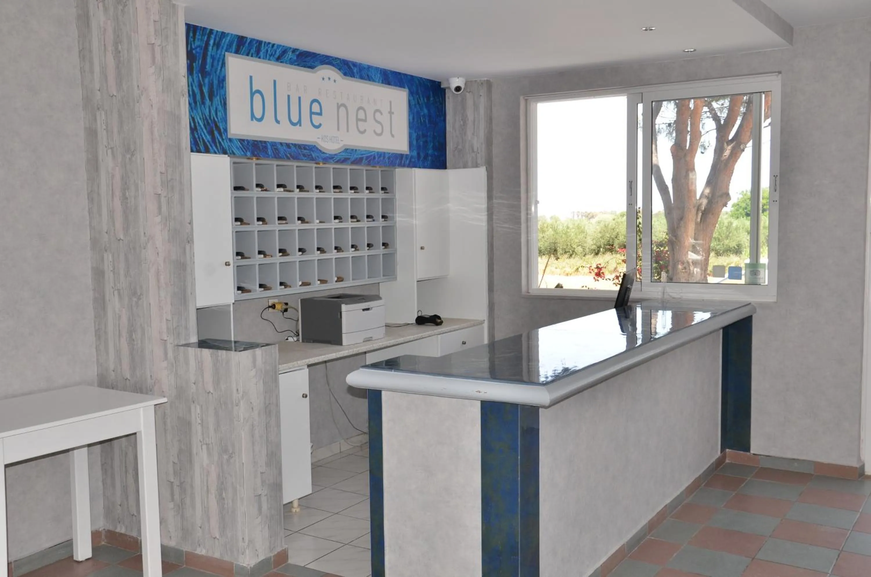 Lobby or reception in Blue Nest Hotel