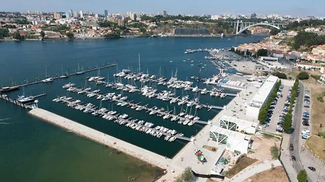 Oporto, sea view and marina