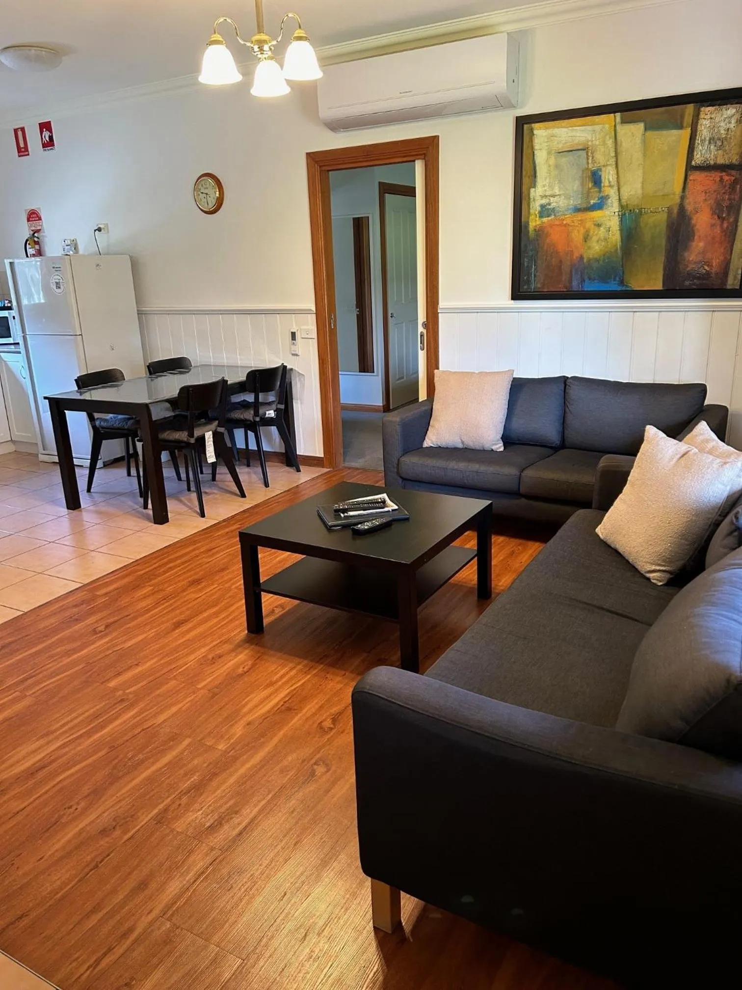 Living room in Murray River Resort