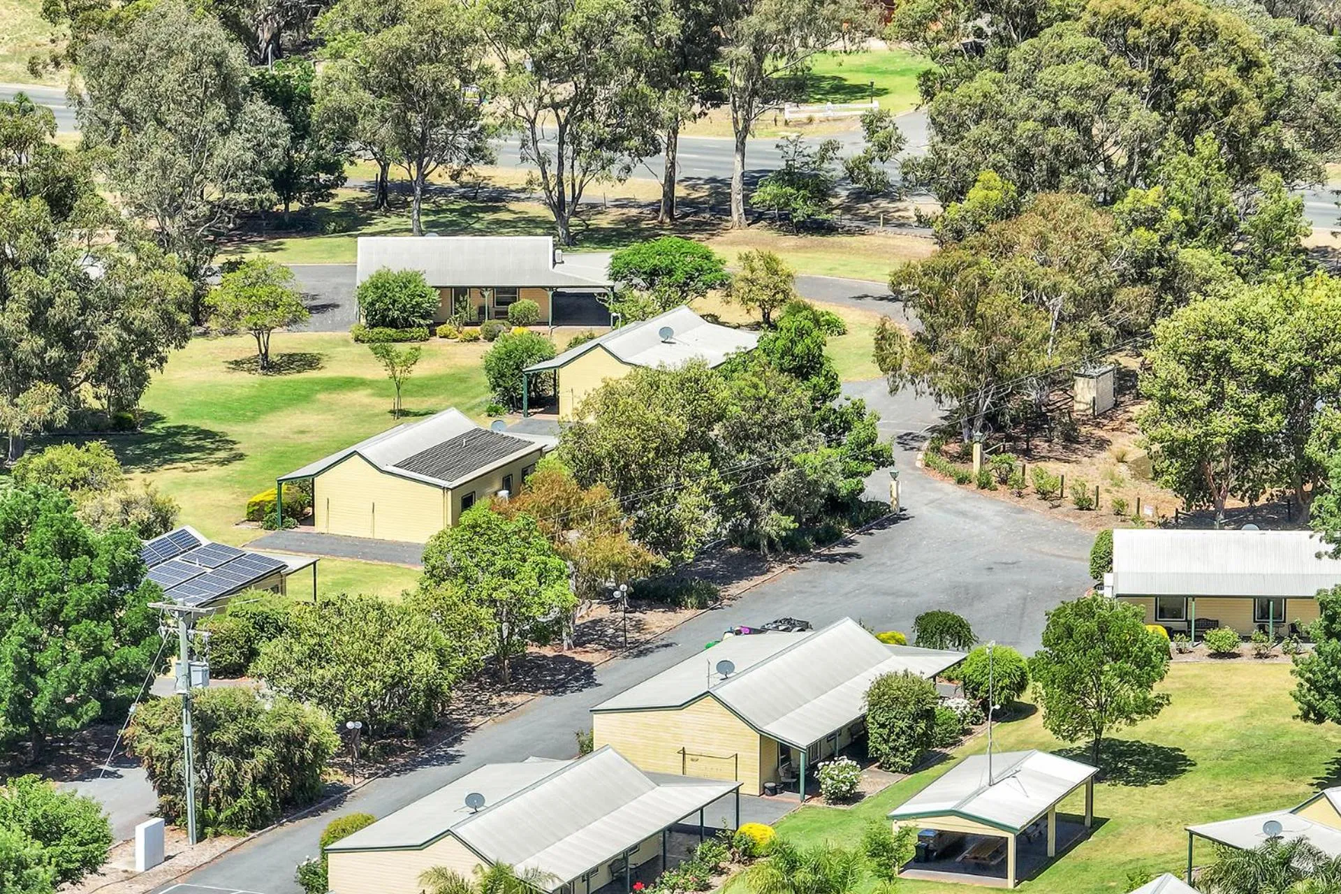 Property building in Murray River Resort