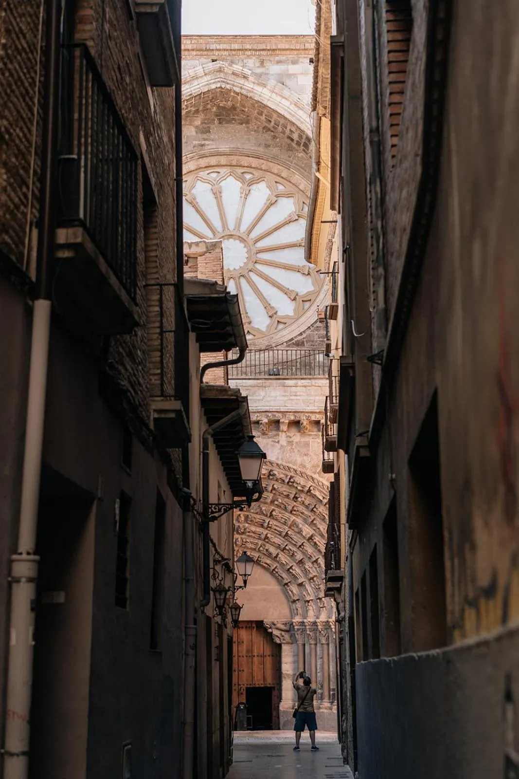 City view in Hotel Santa Ana Tudela