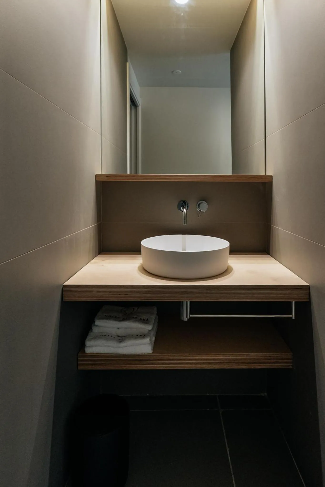 Bathroom in Hotel Santa Ana Tudela