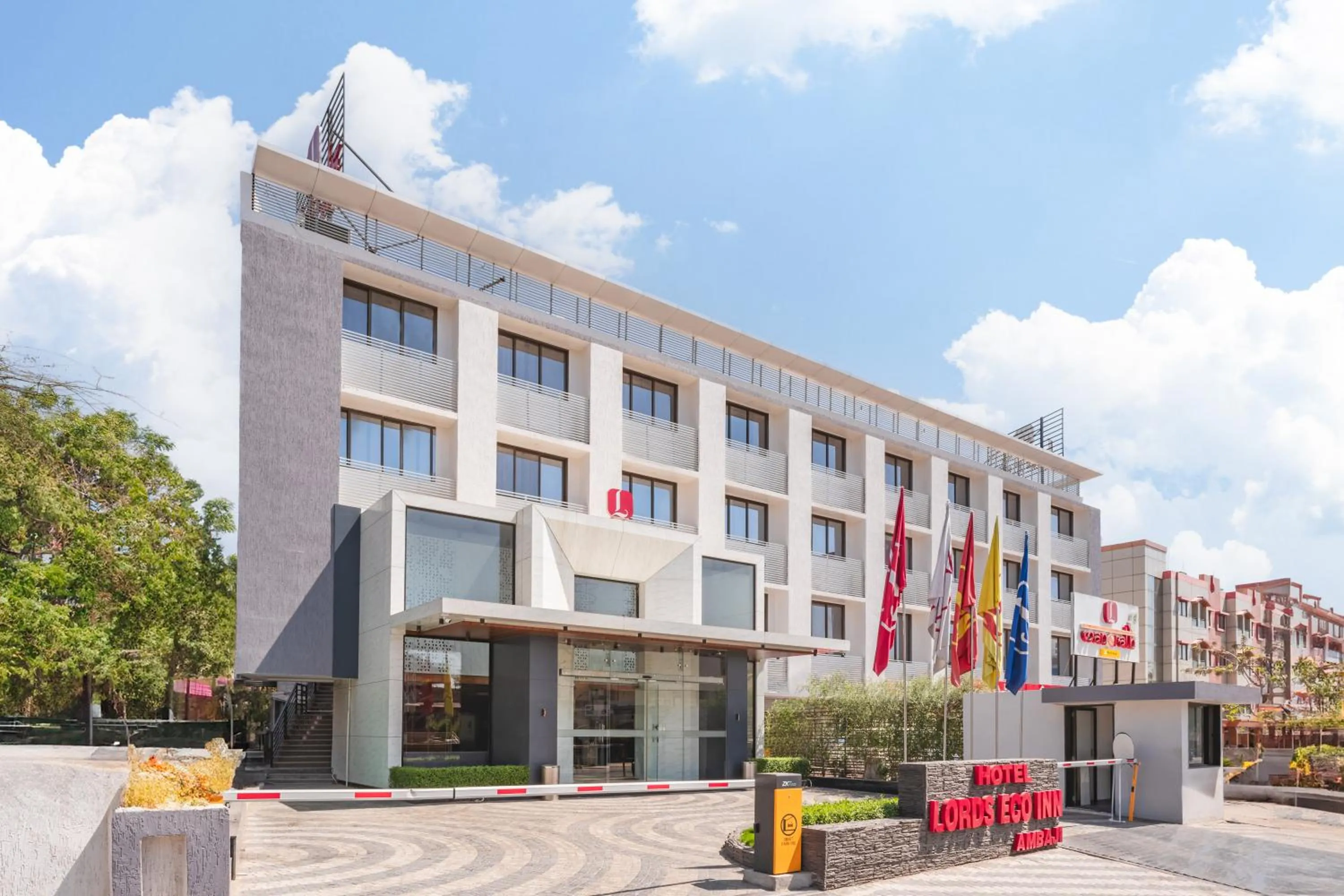 Property building in Lords Eco Inn, Ambaji