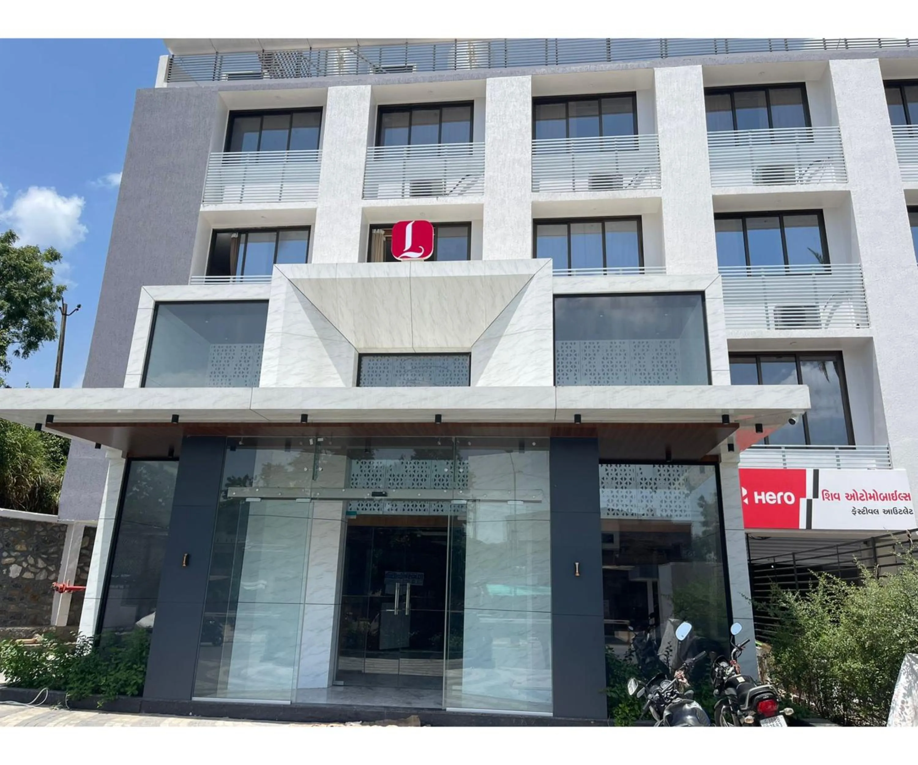 Property building in Lords Eco Inn, Ambaji