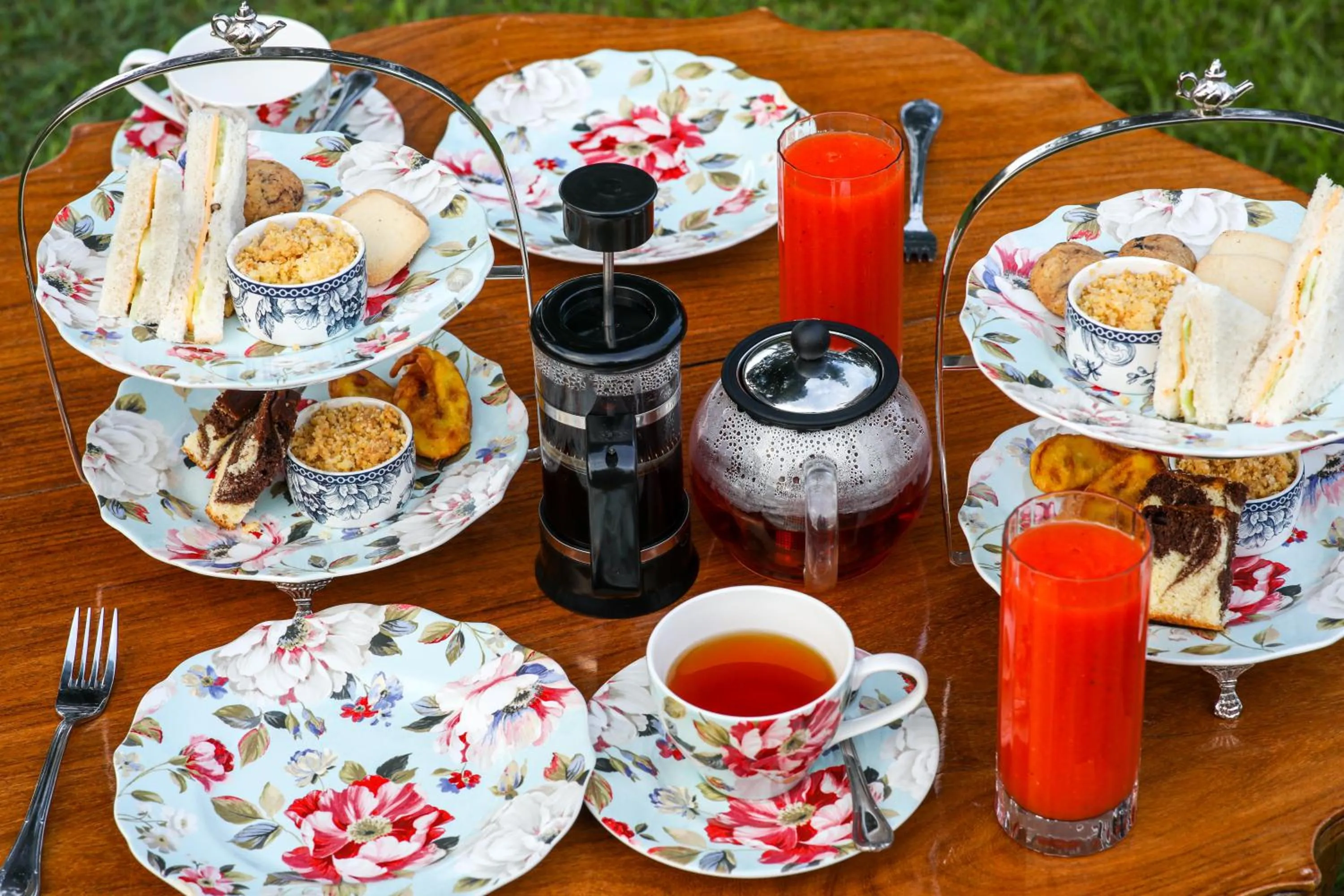 Continental breakfast in Lockhart Bungalow Munnar - A CGH Earth SAHA Experience