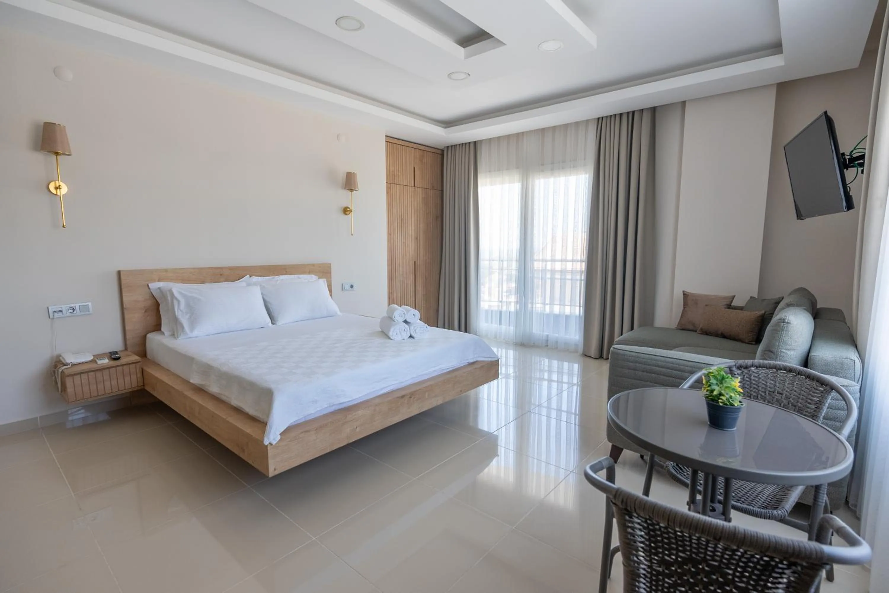 Bed in Soul House Kuşadası