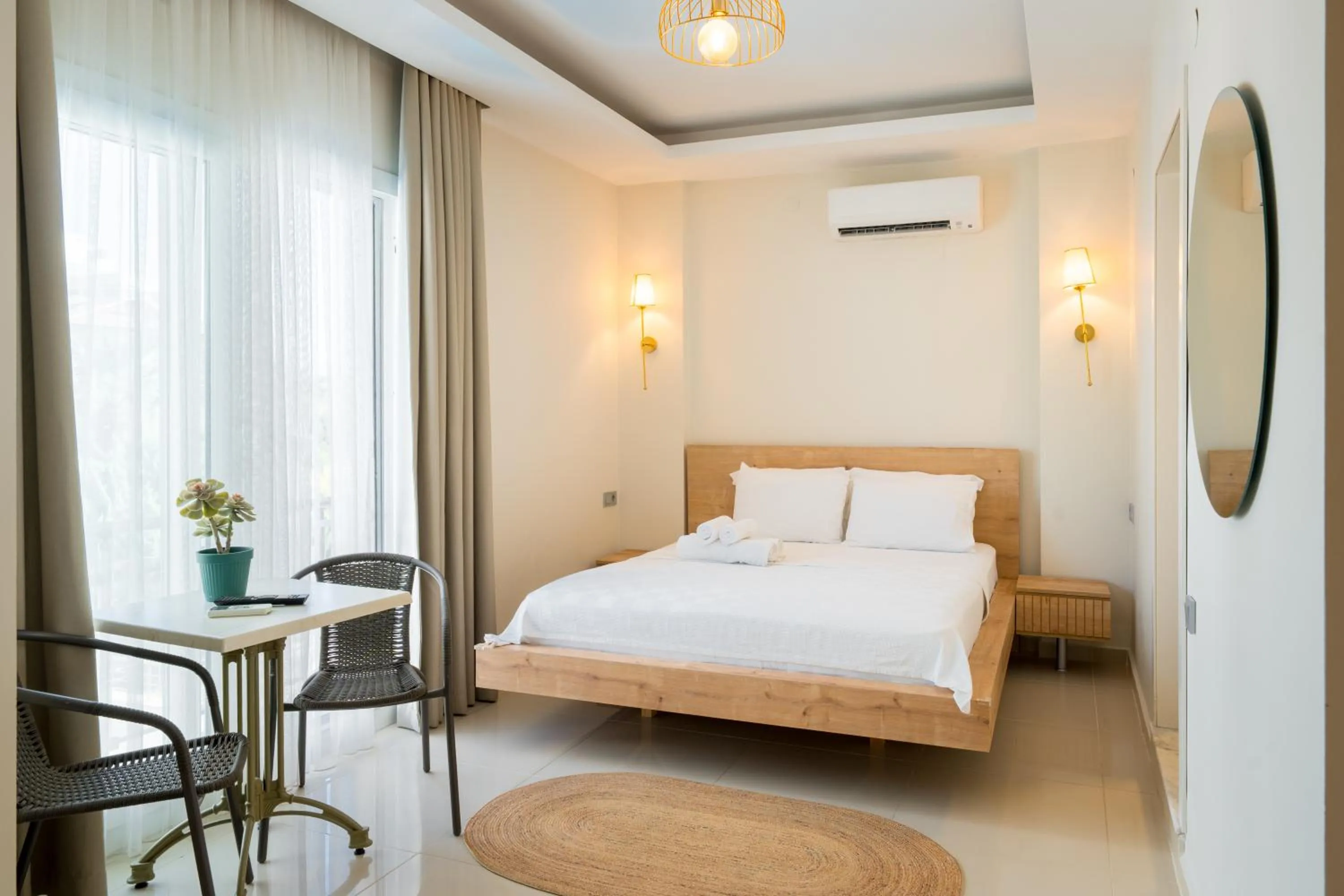 Bed in Soul House Kuşadası