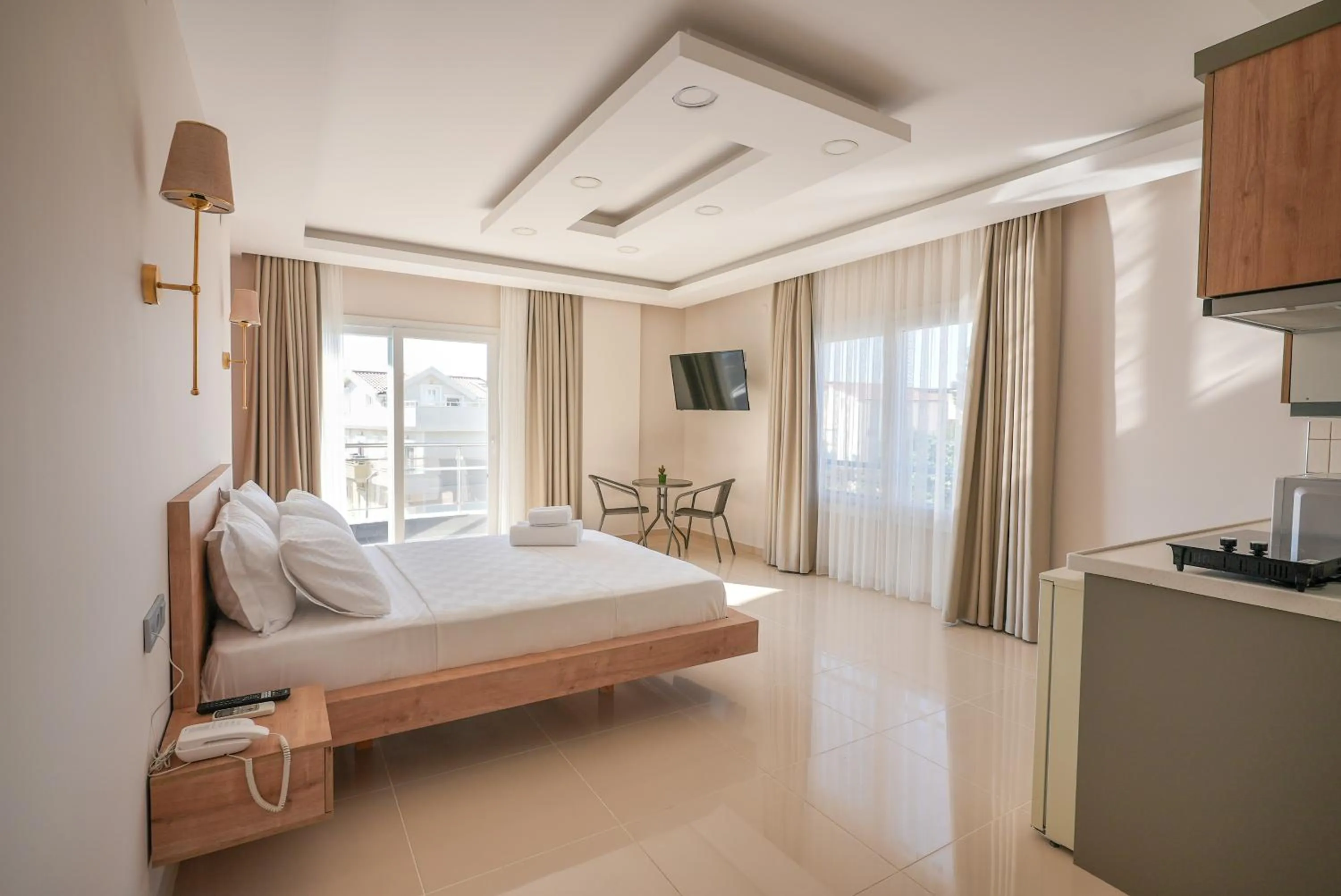 Bed in Soul House Kuşadası