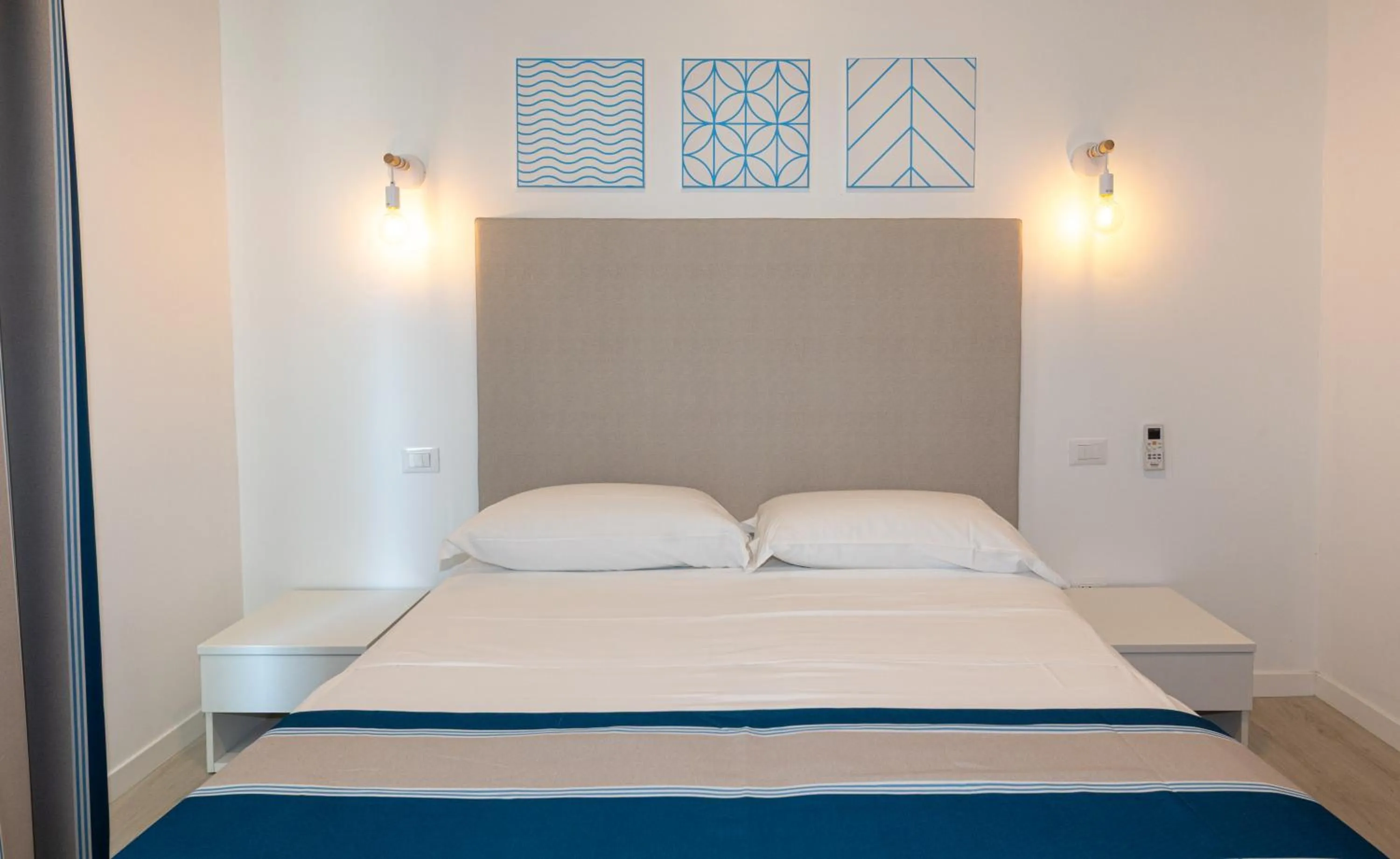 Bed in Hotel Paolina