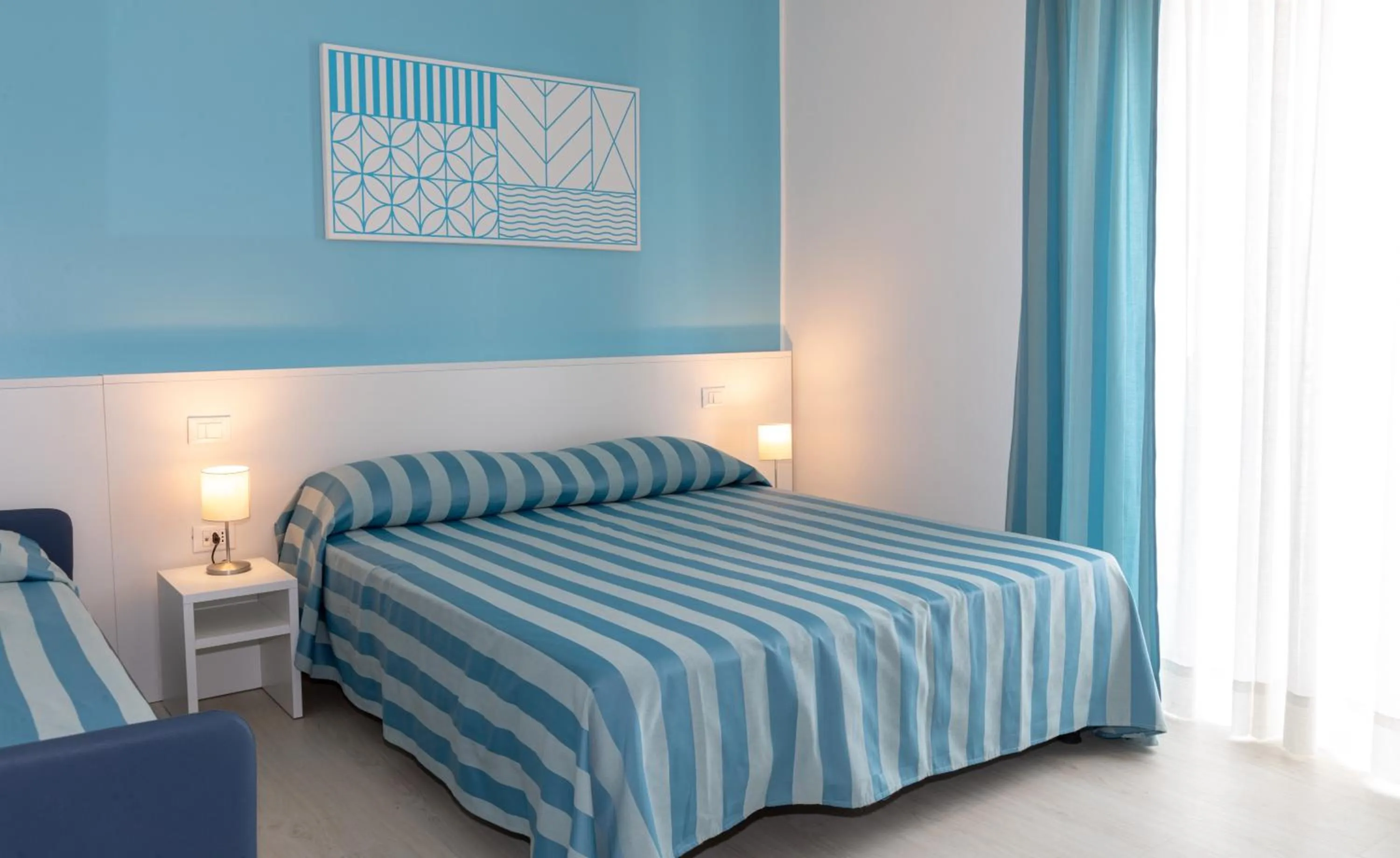 Bed in Hotel Paolina