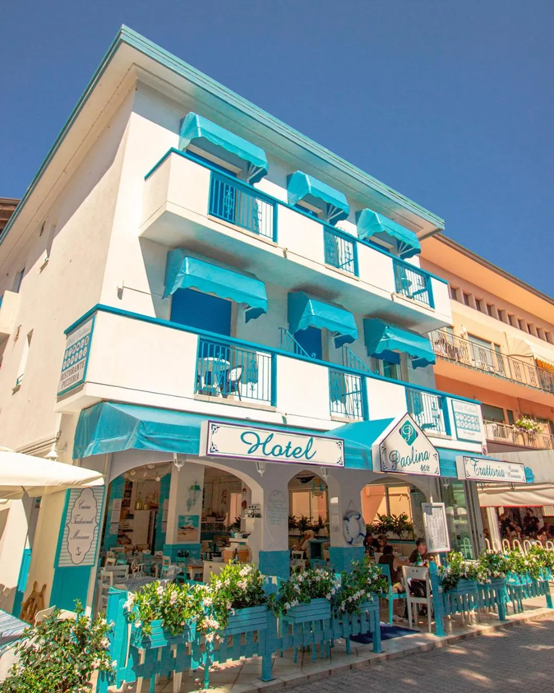 Property building in Hotel Paolina