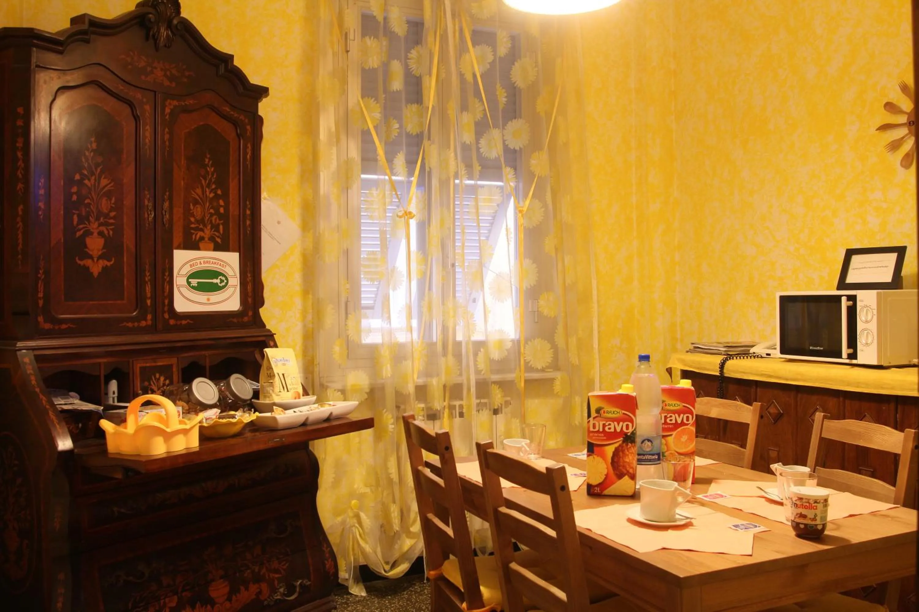 Dining area in Bed & Breakfast La Rosa dei Venti