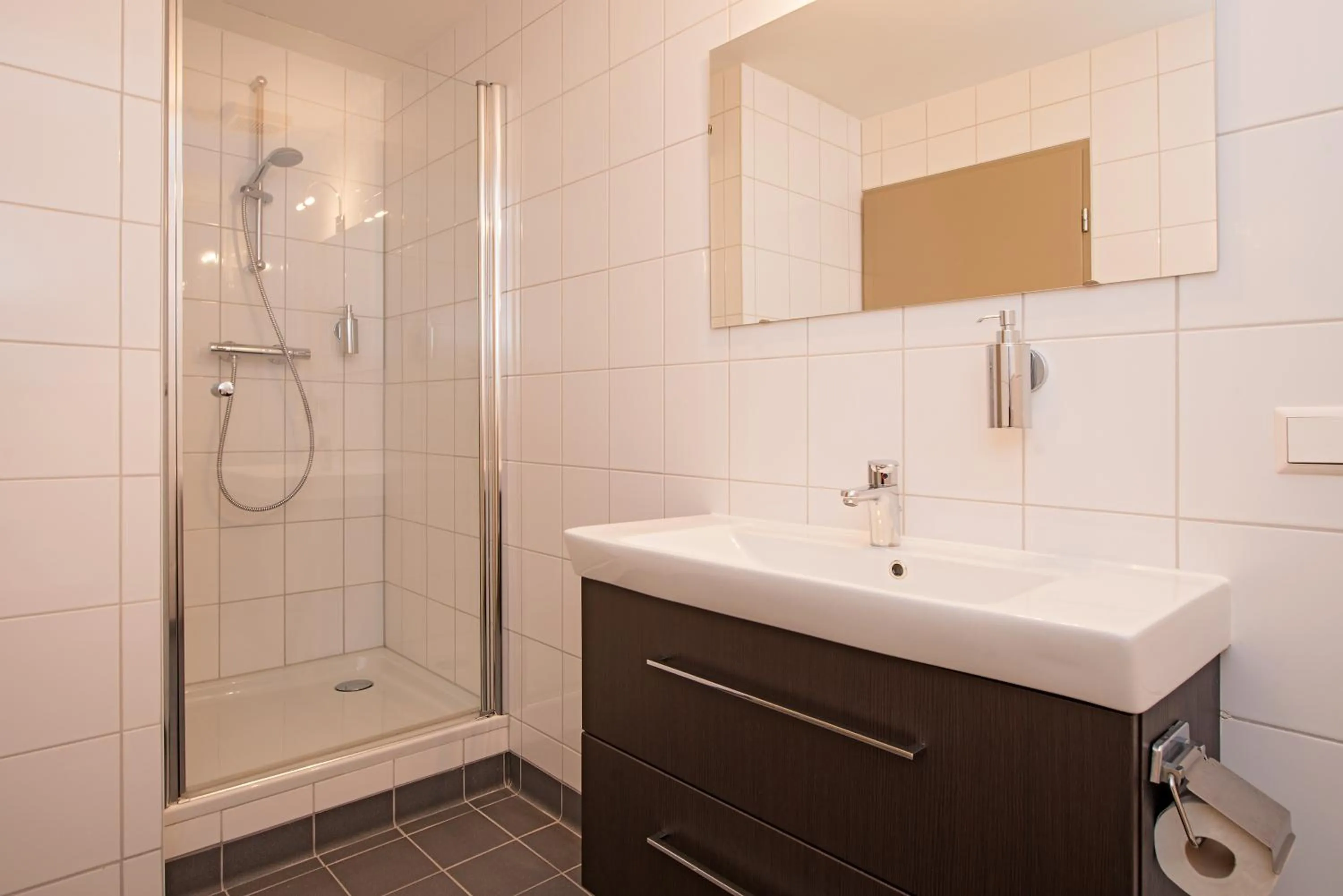 Bathroom in Fletcher Hotel Restaurant Prinsen