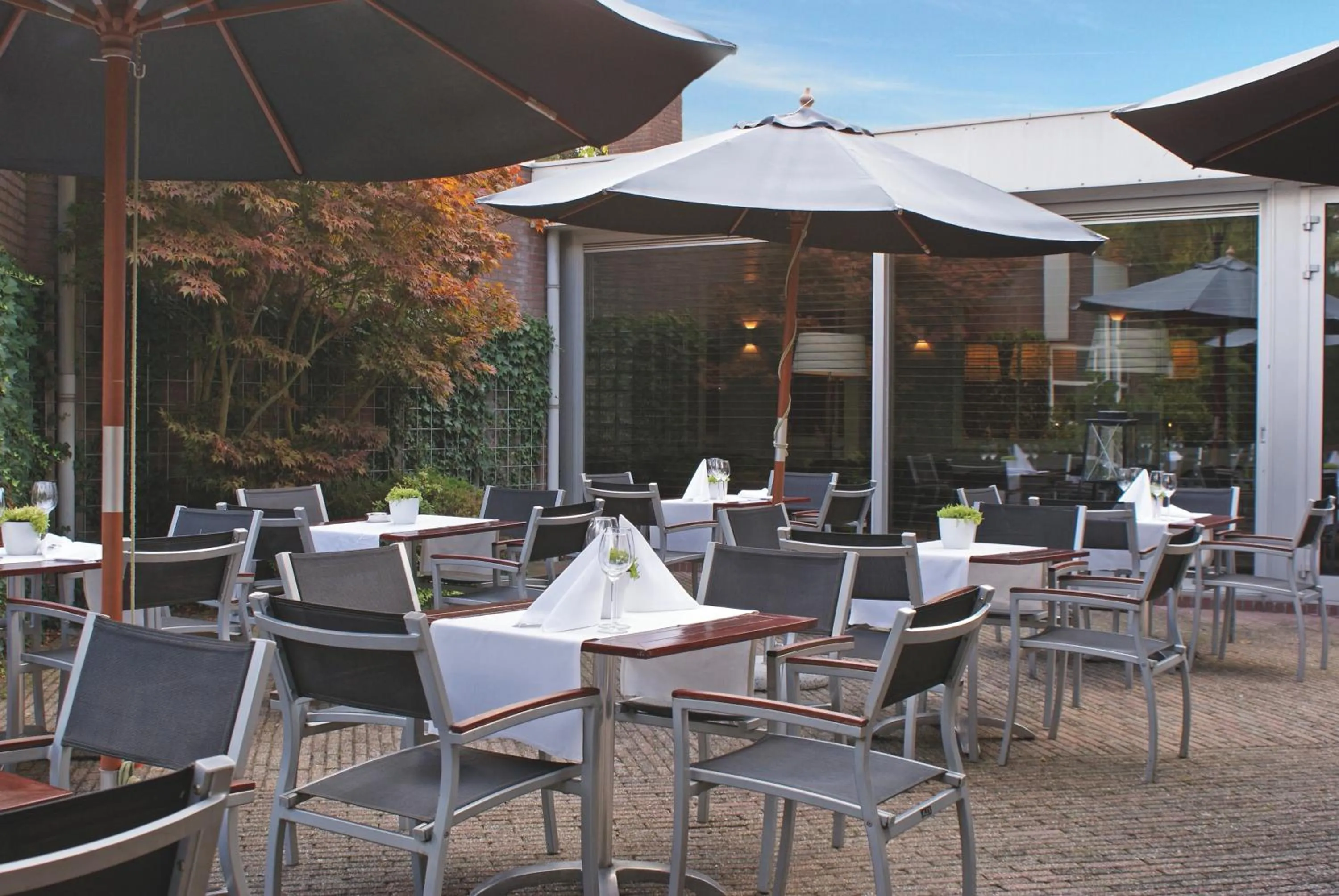 Balcony/Terrace in Fletcher Hotel Restaurant Prinsen