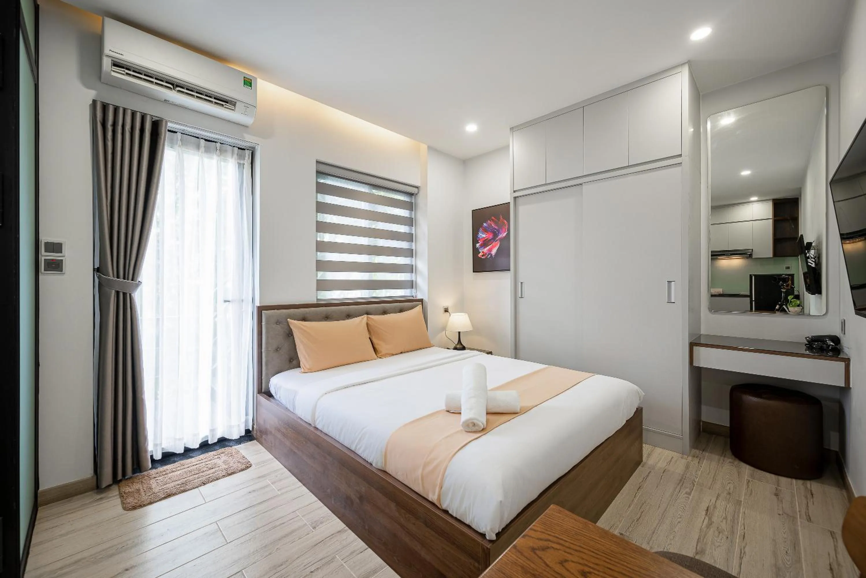 Bed in Cozrum Homes - Kena House