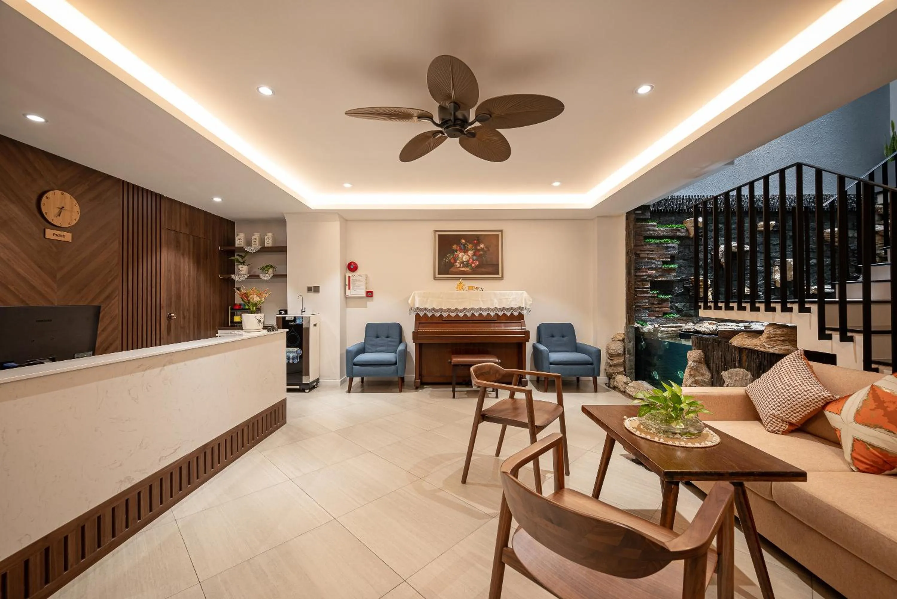 Living room in Cozrum Homes - Kena House