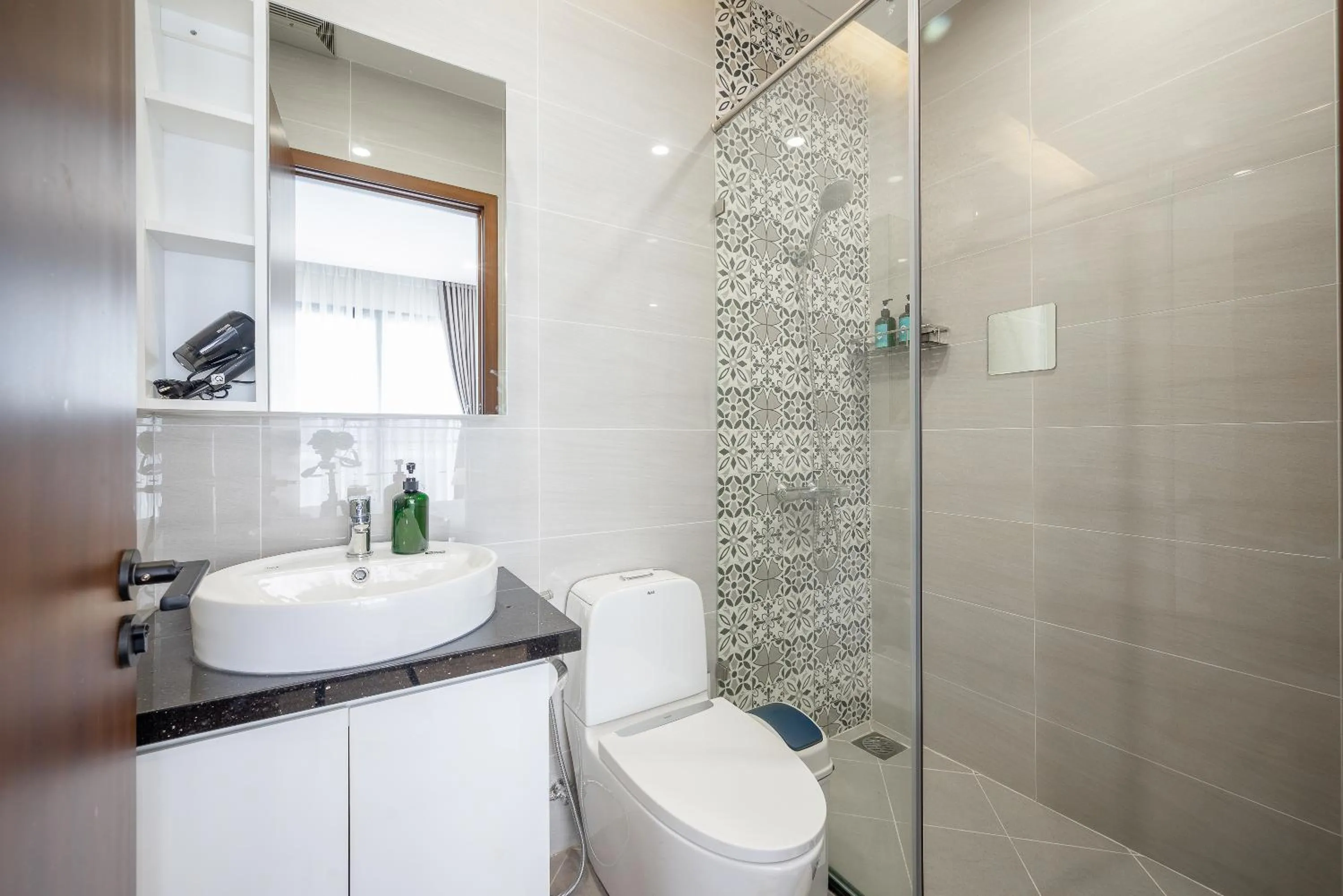 Shower in Cozrum Homes - Kena House
