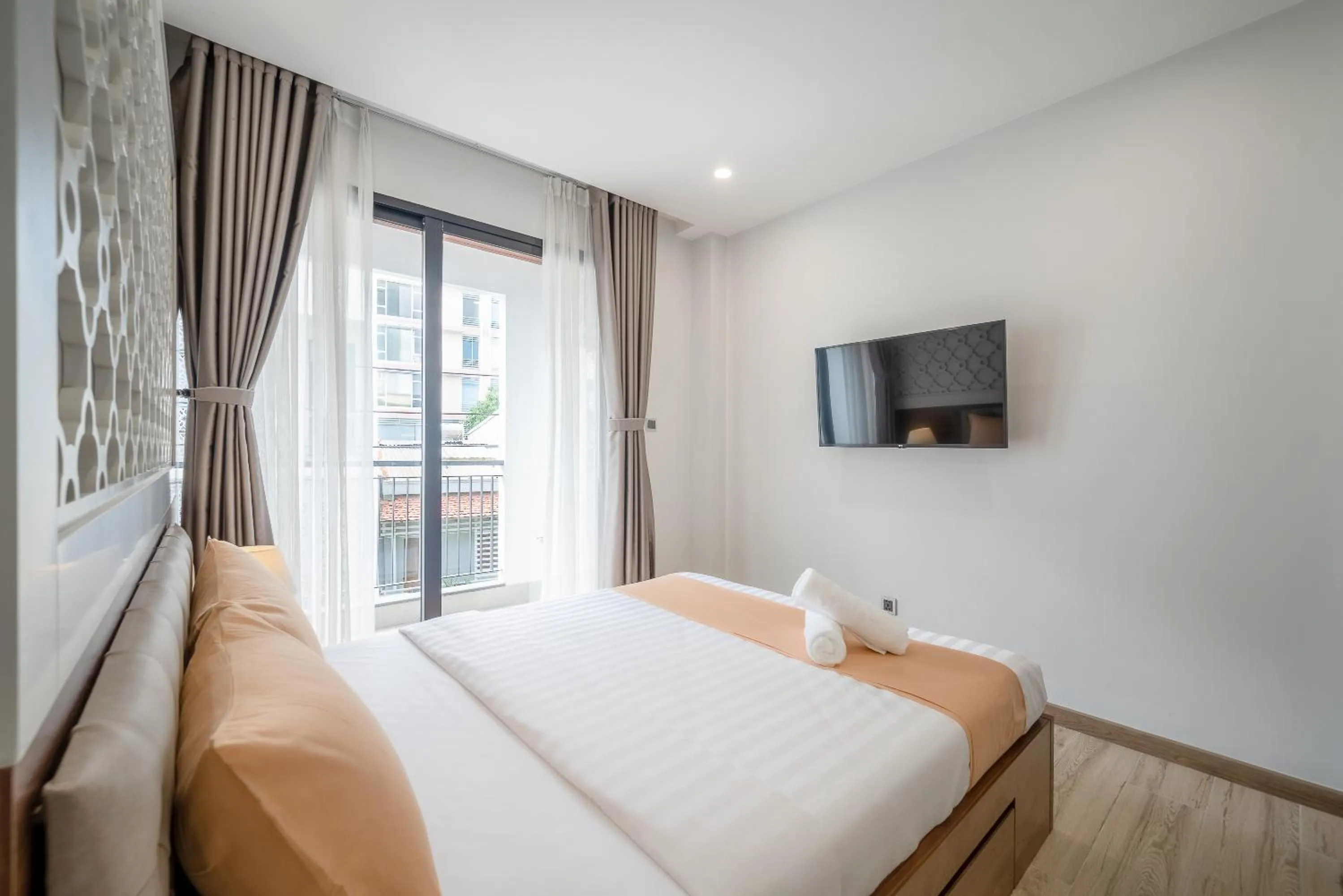 Bed in Cozrum Homes - Kena House