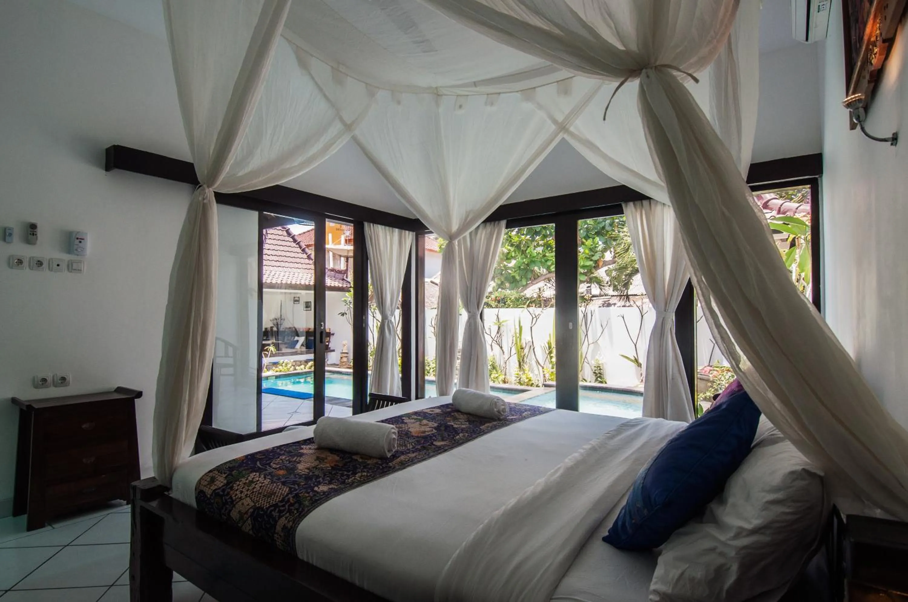 Bed in Ambary House Gili Trawangan- 2 BR Private Villa, Pool