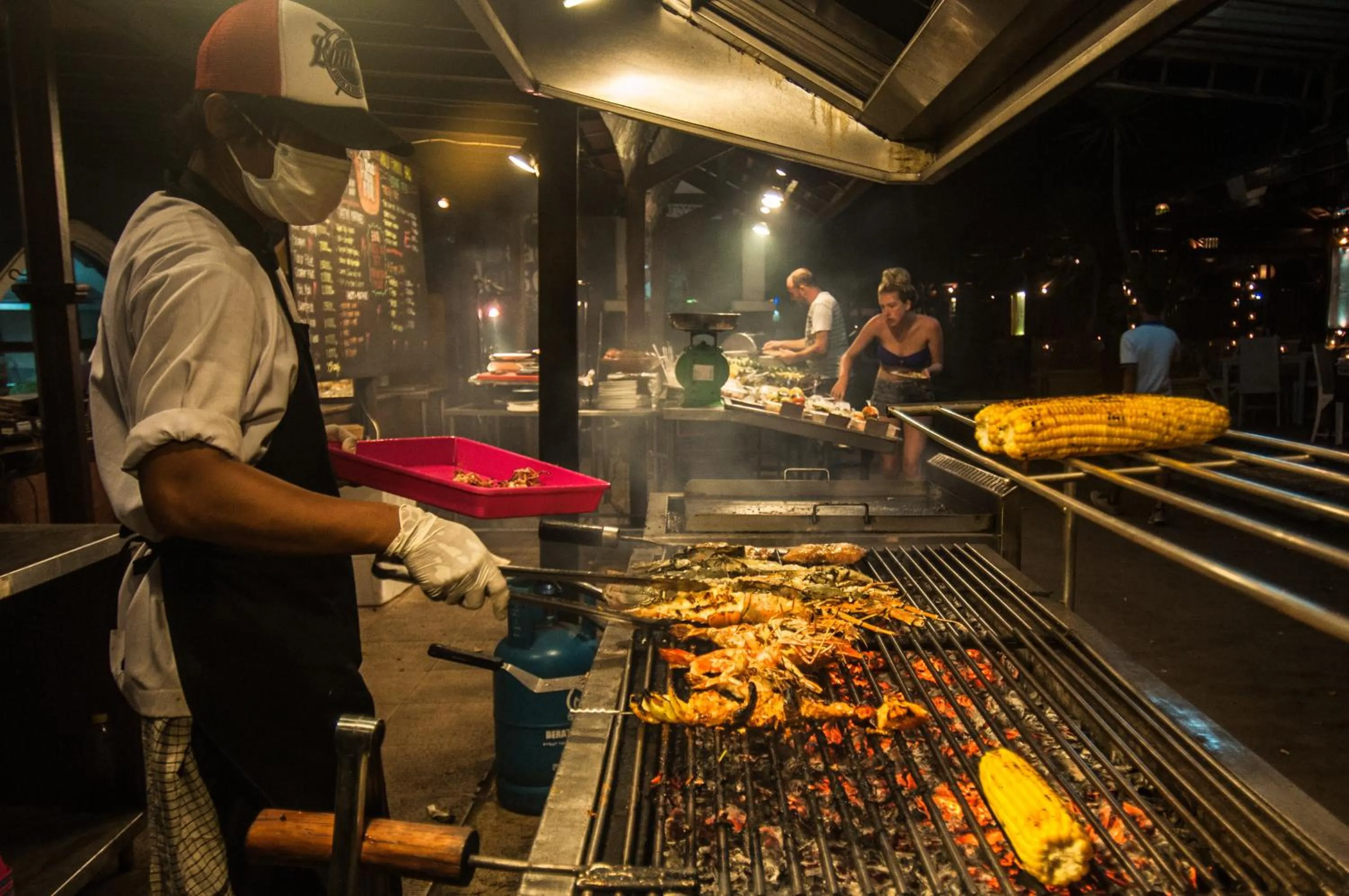 Restaurant/places to eat in Ambary House Gili Trawangan- 2 BR Private Villa, Pool