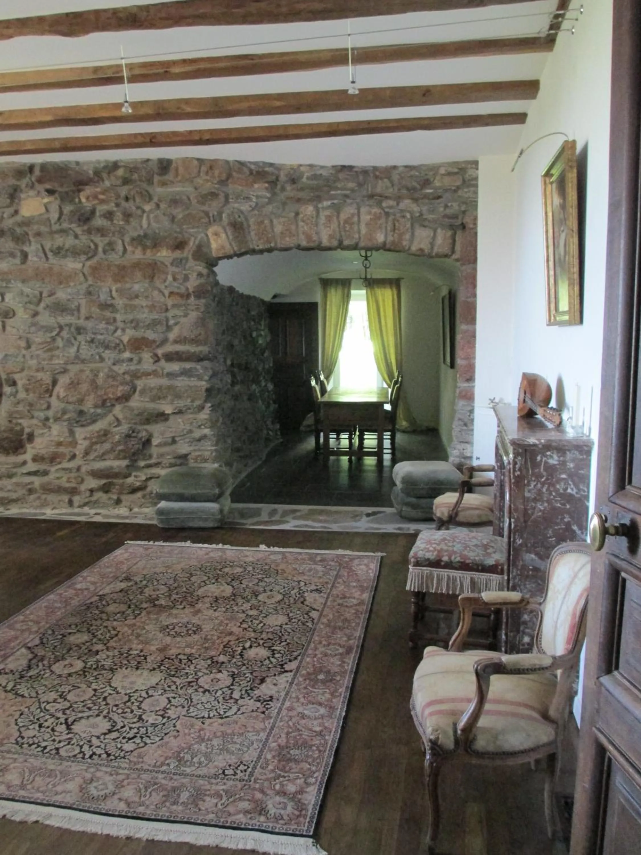 Lounge or bar in Château du Puech