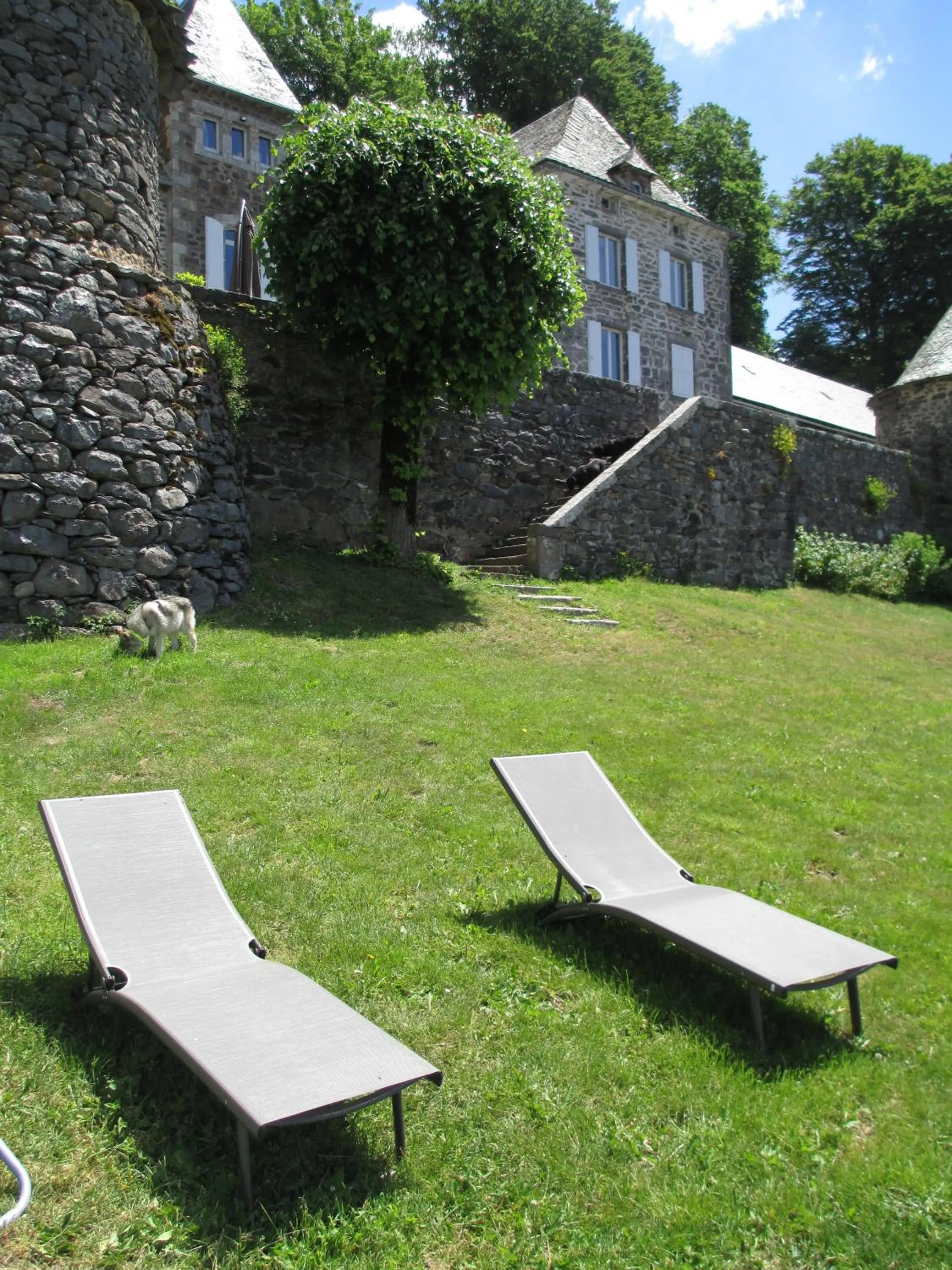 Patio in Château du Puech