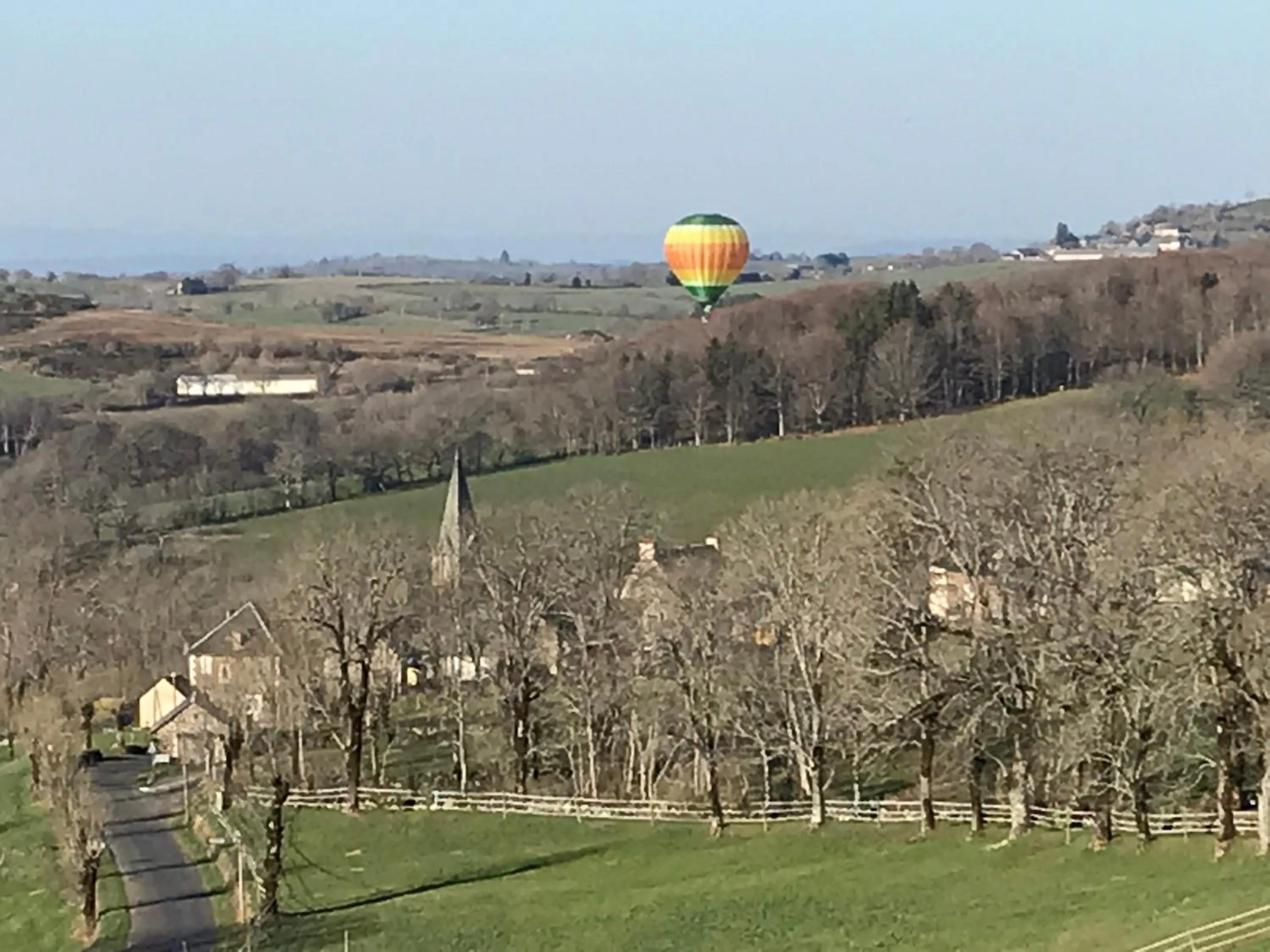 Garden in Château du Puech