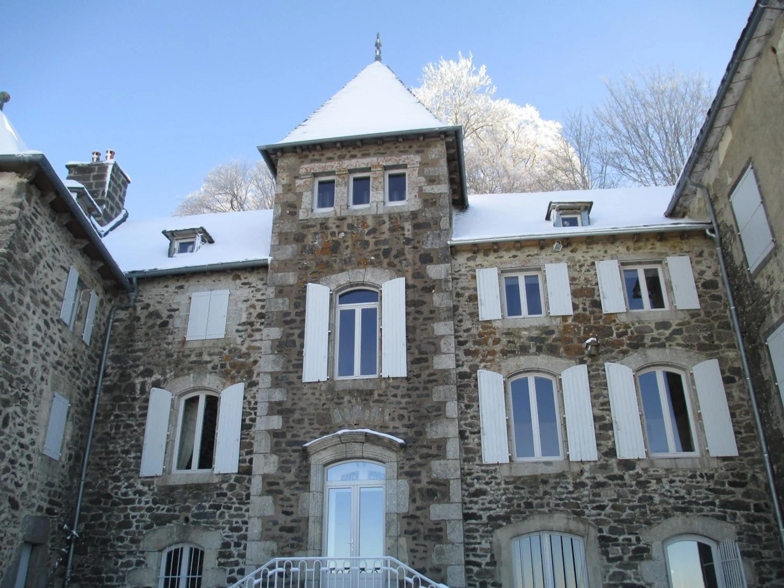 Winter in Château du Puech