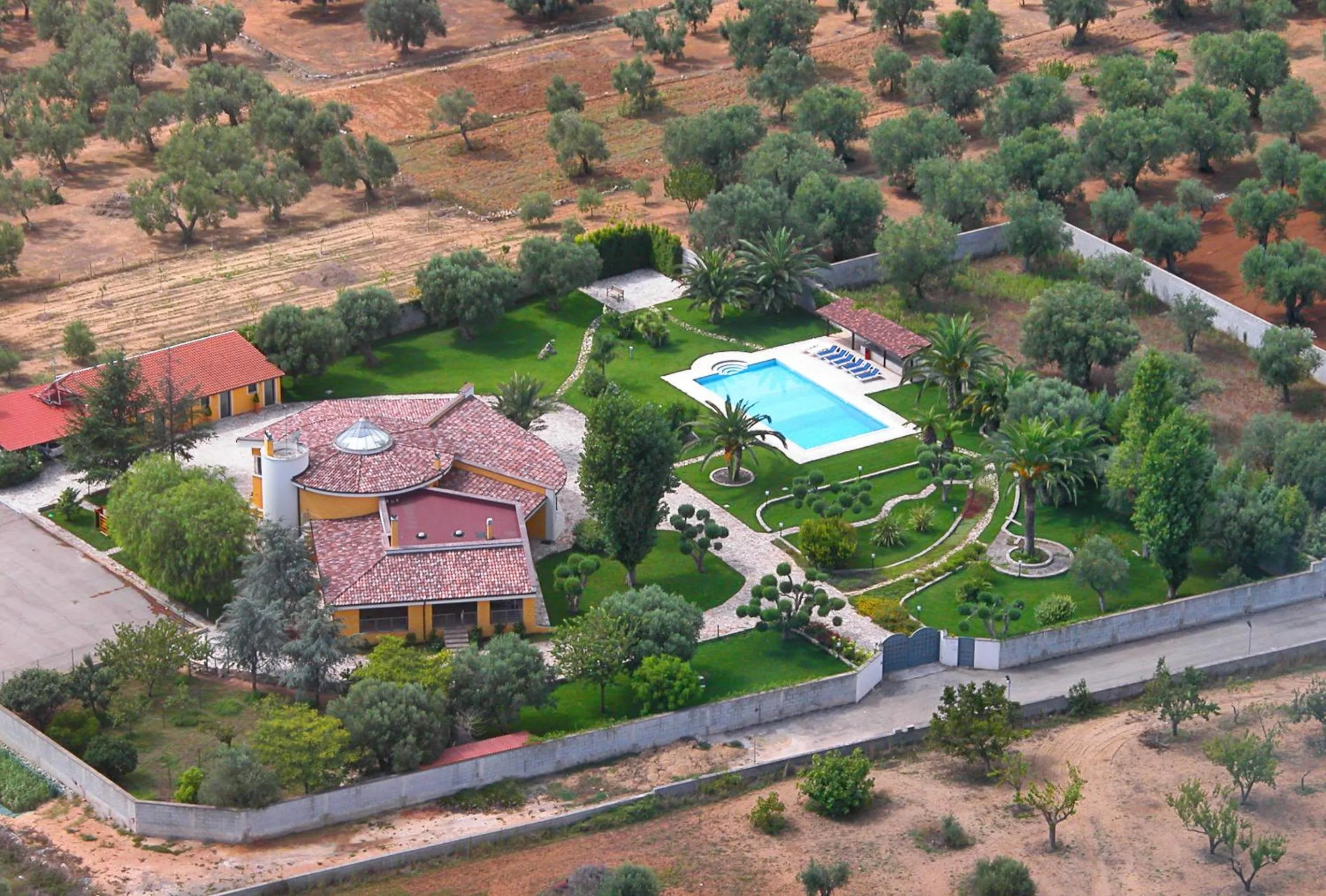 Bird's eye view in B&B QuattroStelle