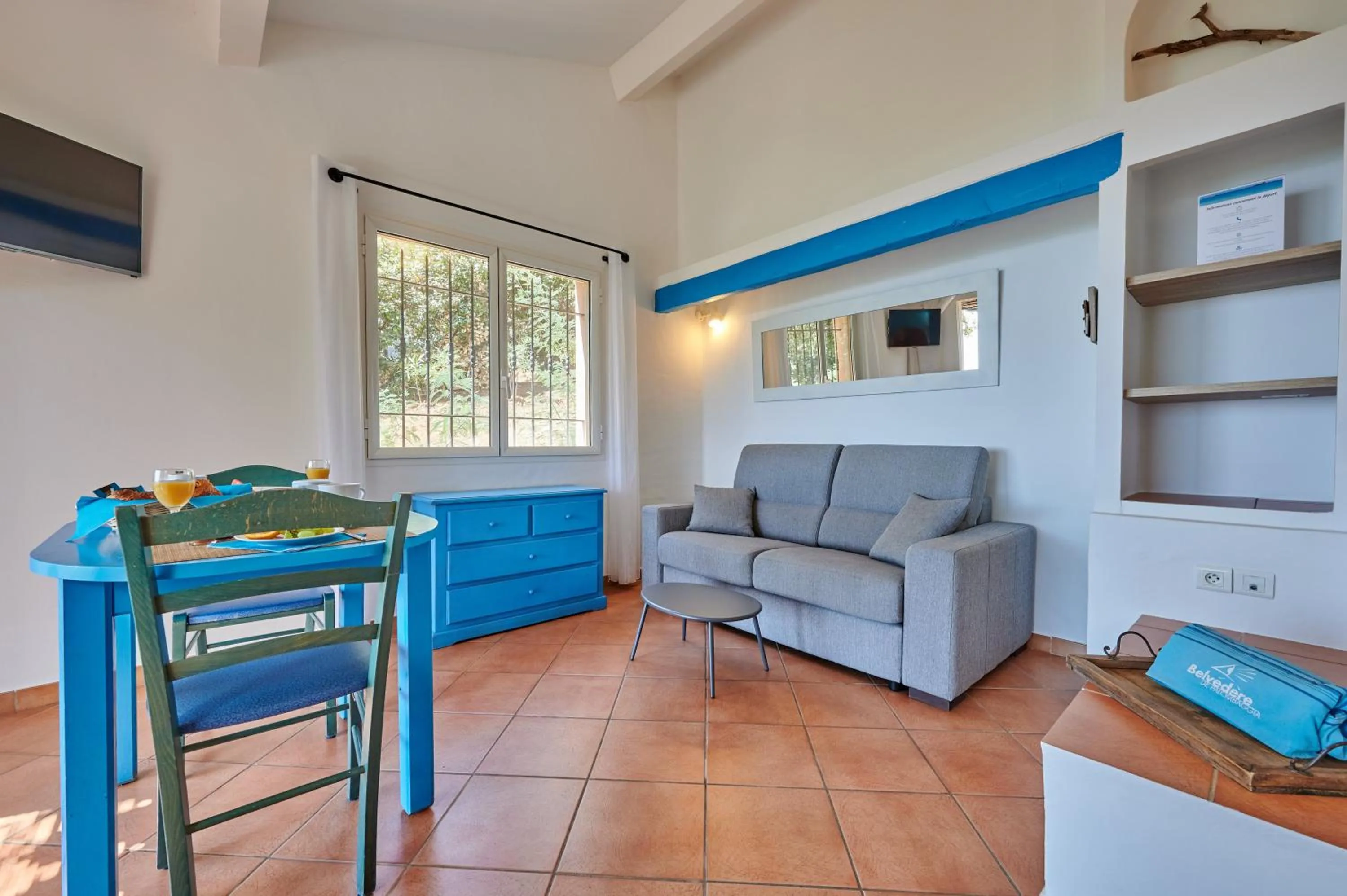 Living room in Résidence Belvedere de Palombaggia