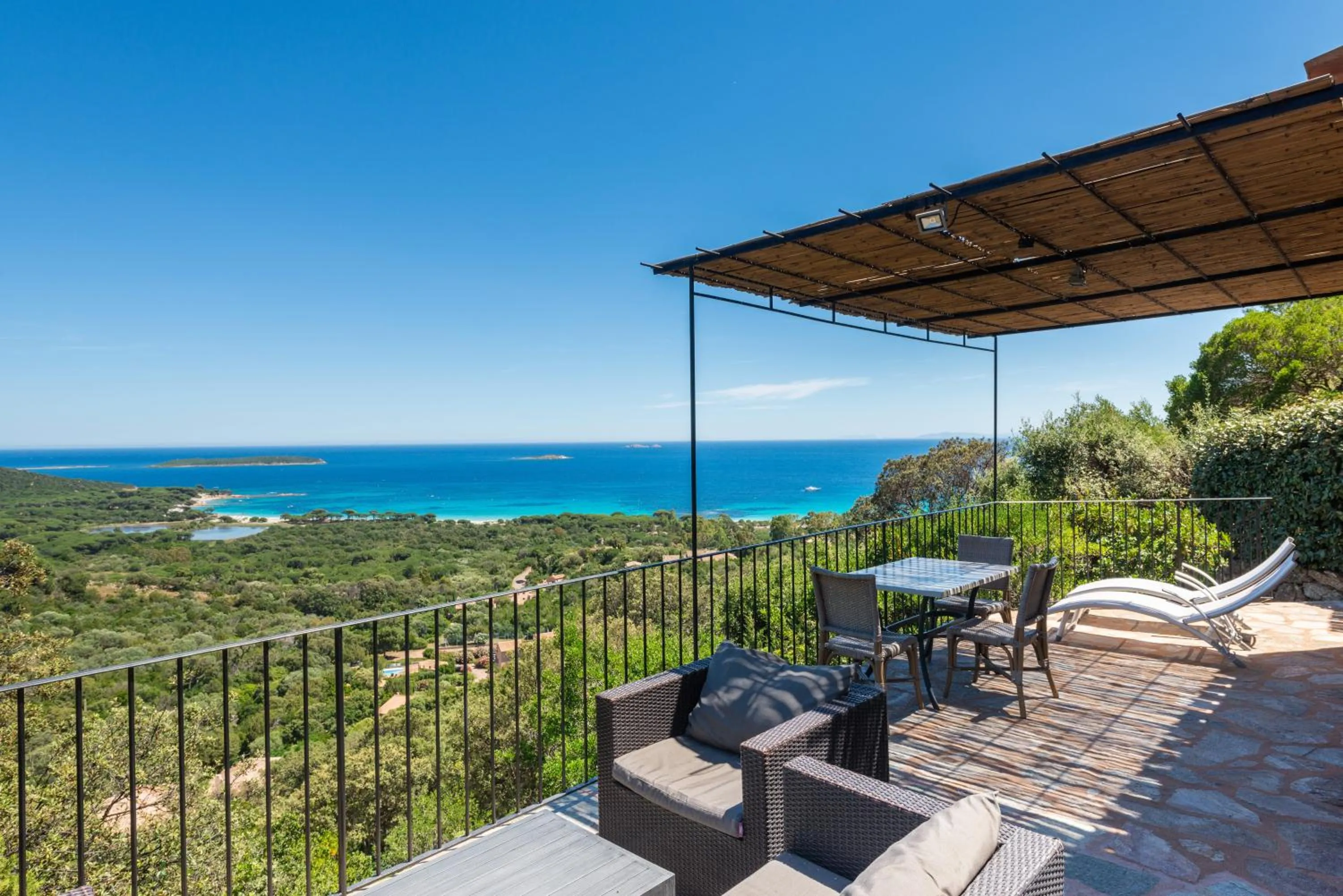 Balcony/Terrace in Résidence Belvedere de Palombaggia