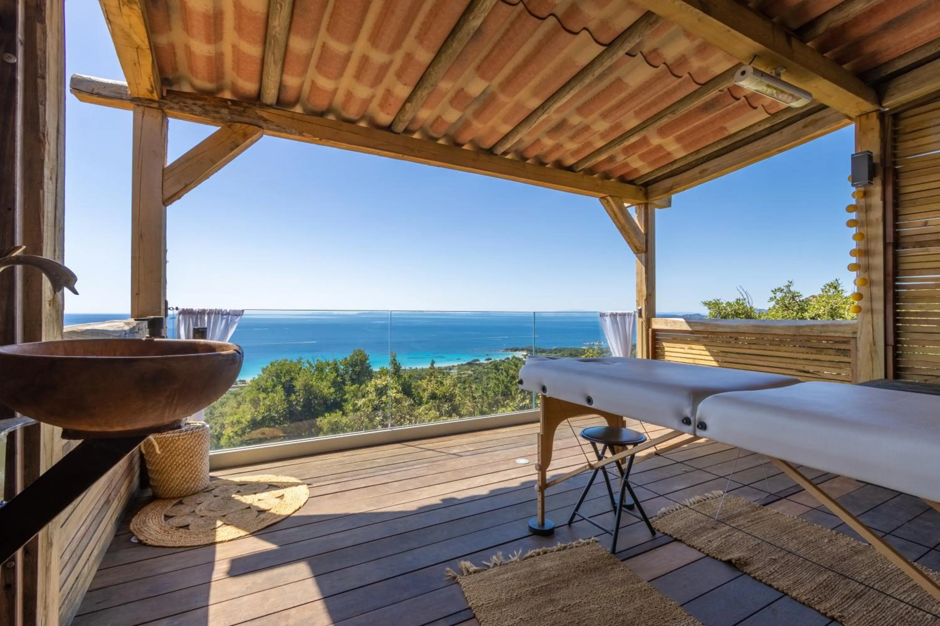 Natural landscape in Résidence Belvedere de Palombaggia