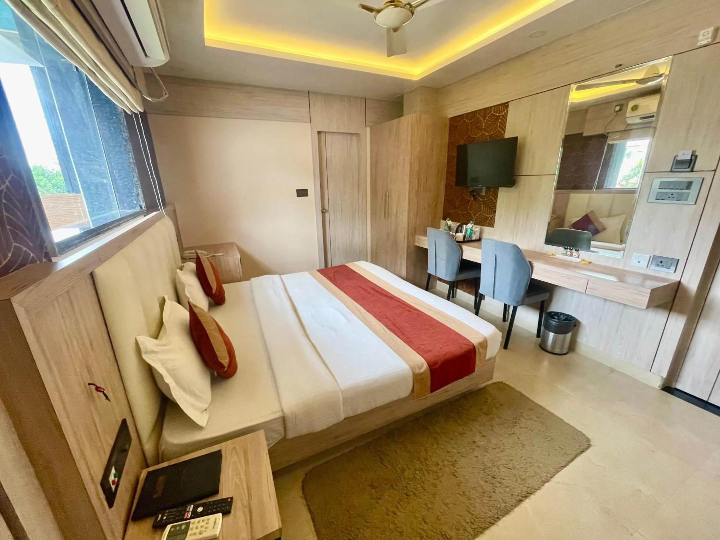 Bed in Hotel Royal Bengal