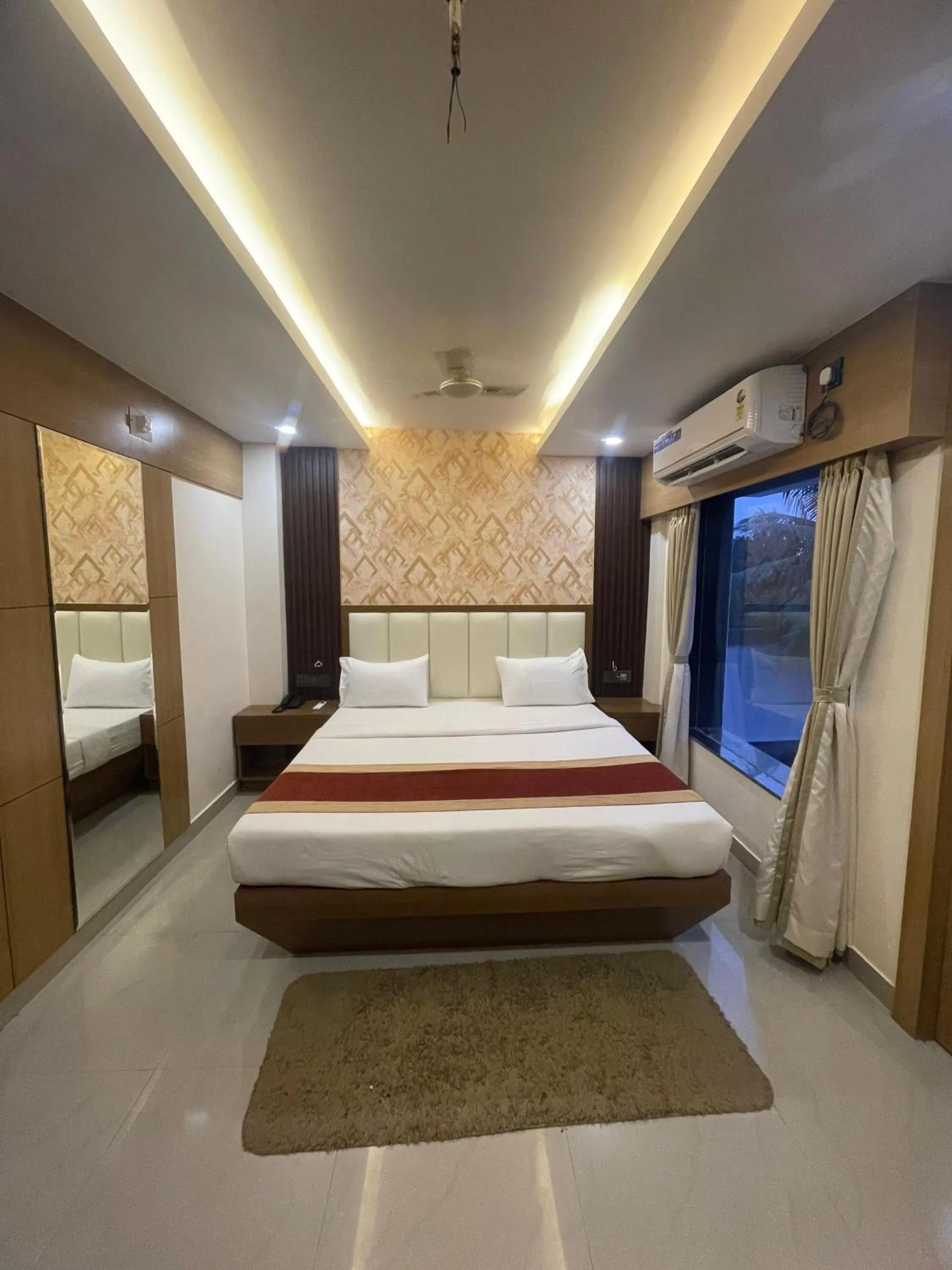 Bed in Hotel Royal Bengal