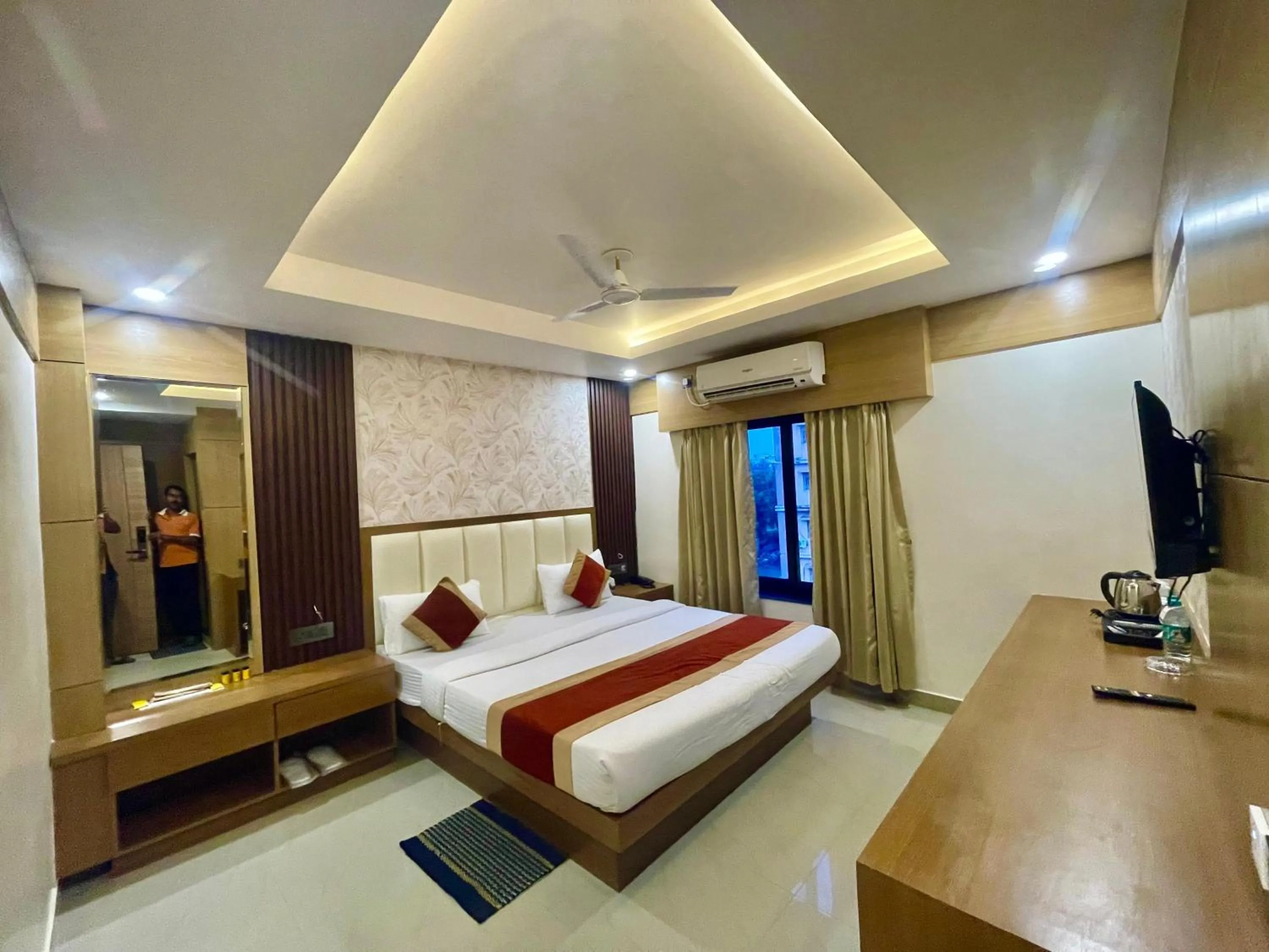 Bed in Hotel Royal Bengal